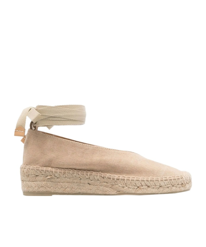 Castaã±er Round Toe Flat Shoes