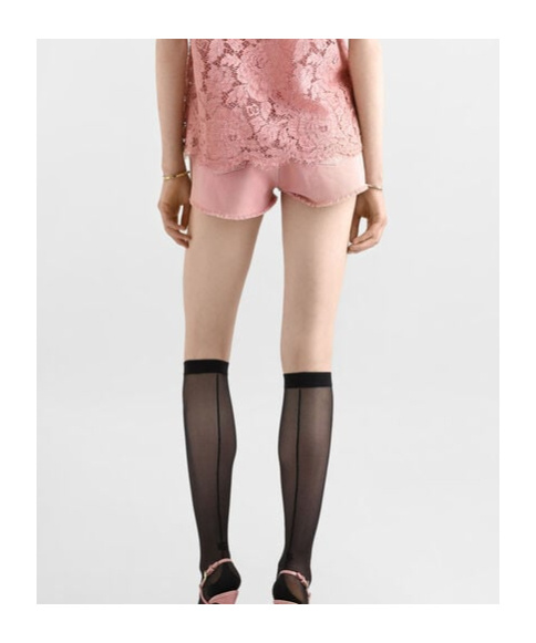 Dolce & Gabbana Five-pocket Denim Shorts In Pink