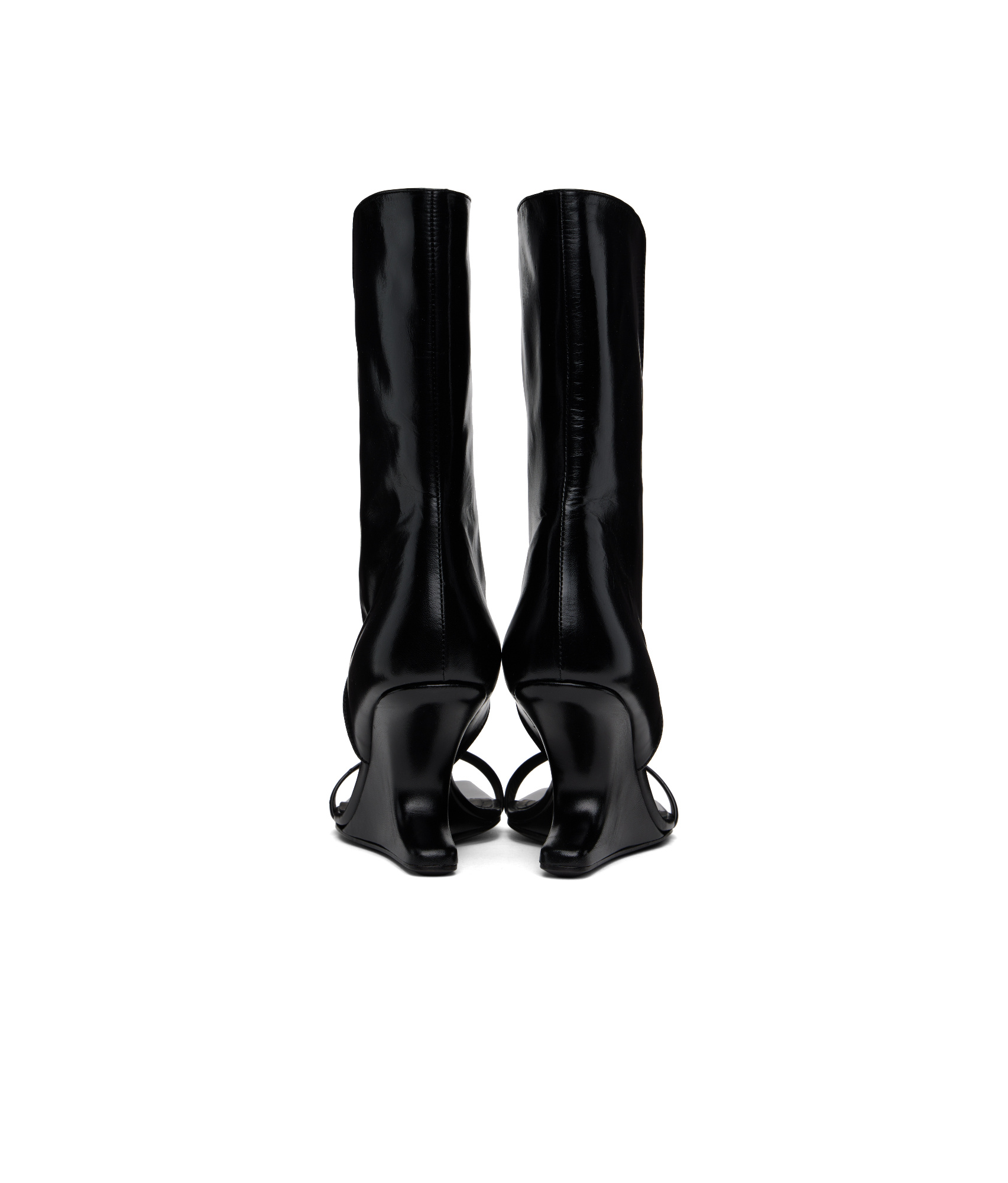 RICK OWENS RICK OWENS HOLLYWOOD CANTILEVER HIGH HEEL SANDALS