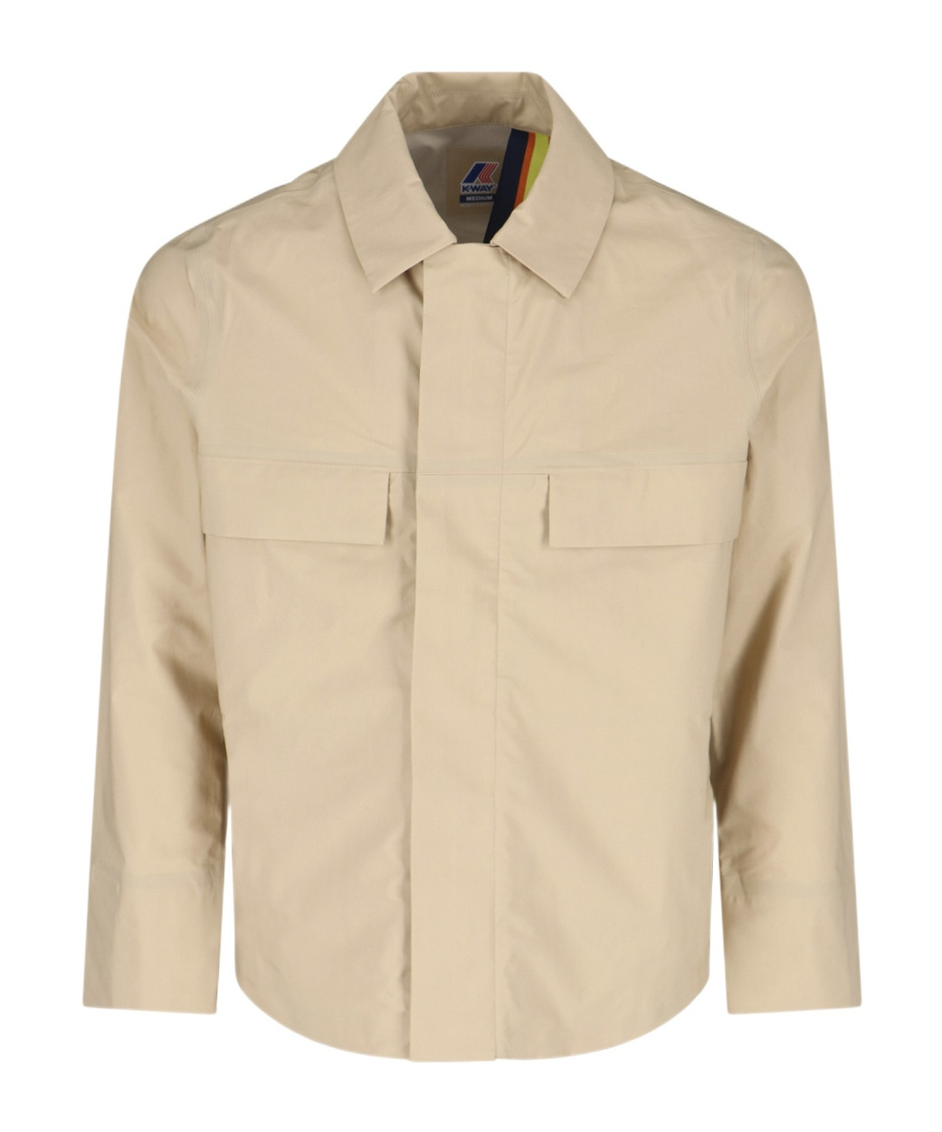 K-way Collared Three-layer Waterproof Jacket