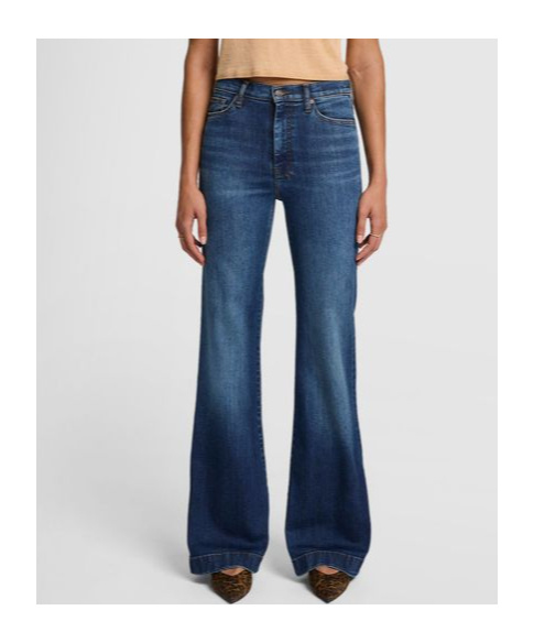 Shop 7 For All Mankind Logo-patch Straight Jeans In Blue
