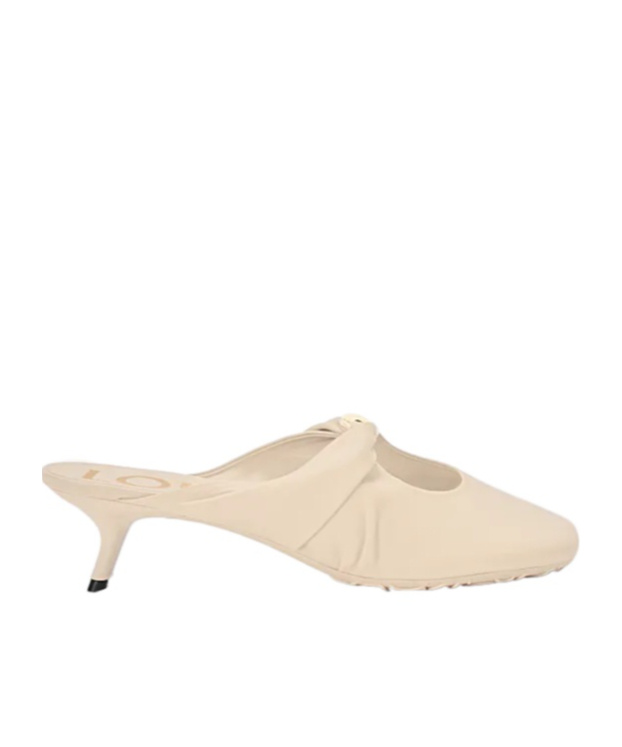 Loewe Pebble Mules In Lambskin Nappa In Multi