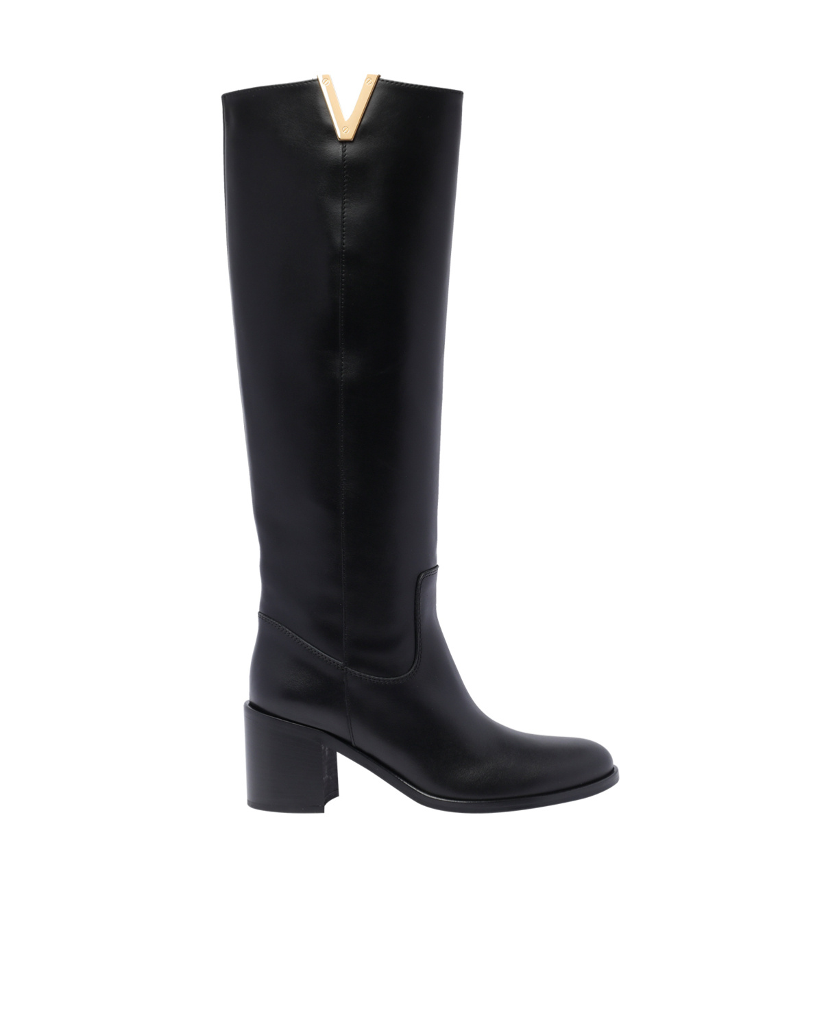 Shop Via Roma 15 High-heeled Boots In Black