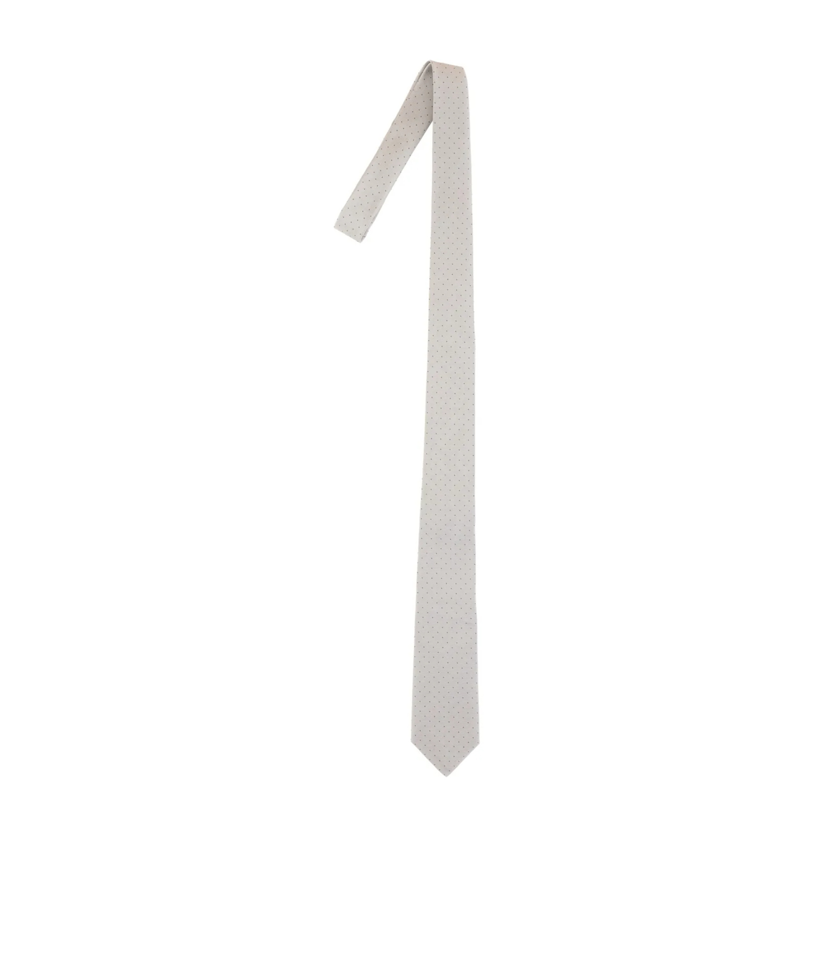 Paul Smith Spot-pattern Tie In Gray