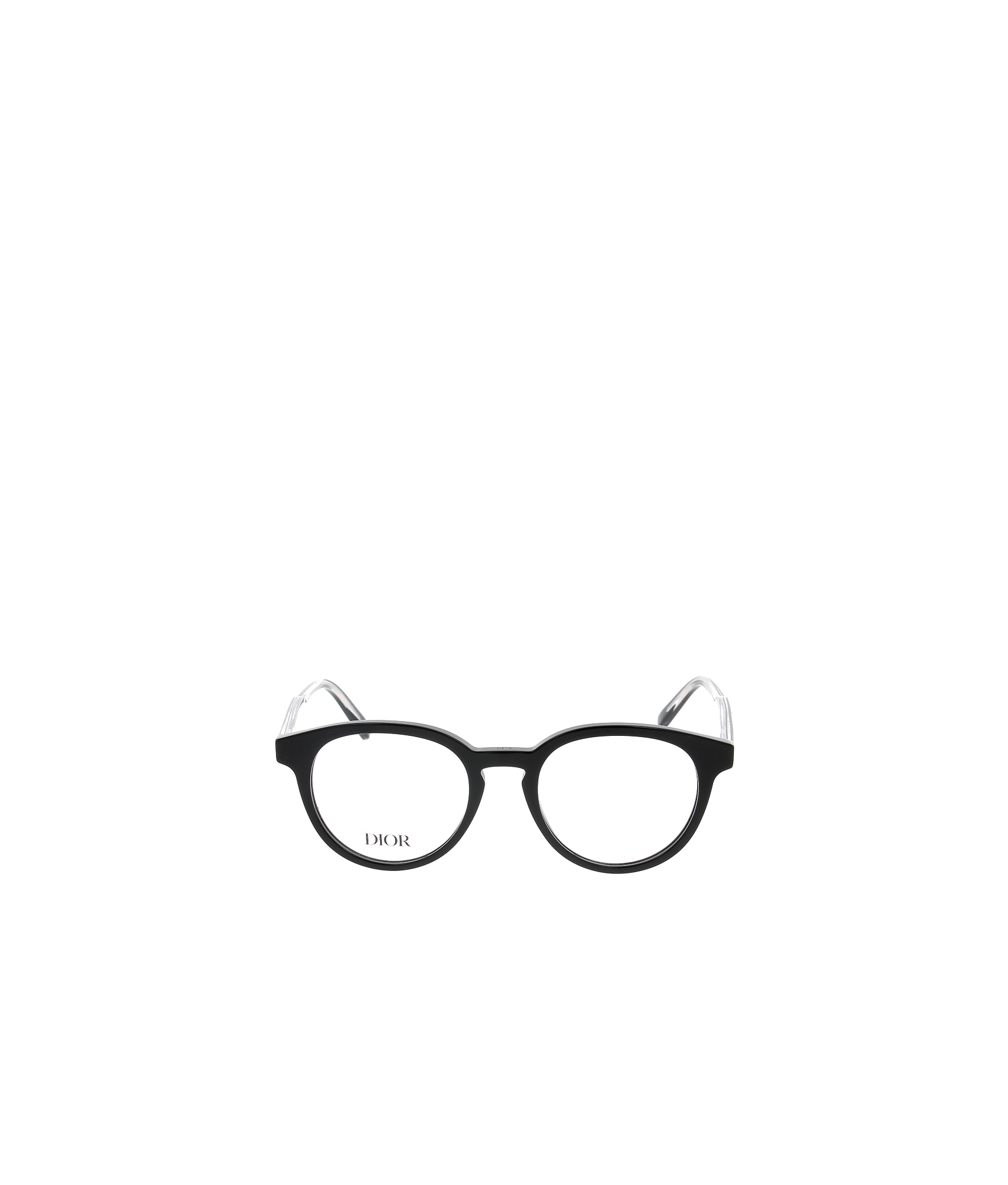 Dior Round Frame Mirror In White