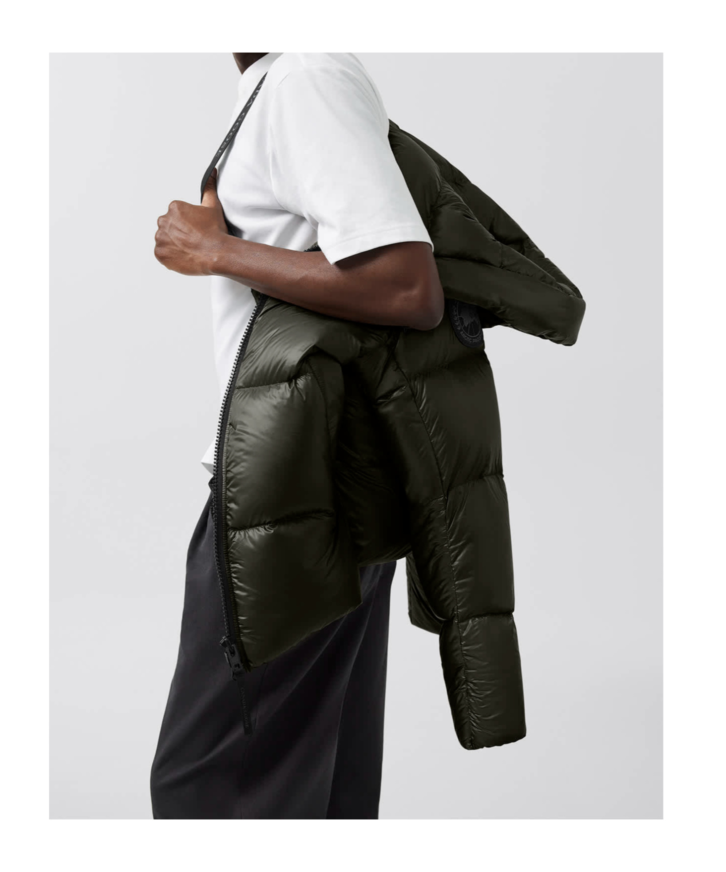 Shop Canada Goose Crafton Jacket In Black