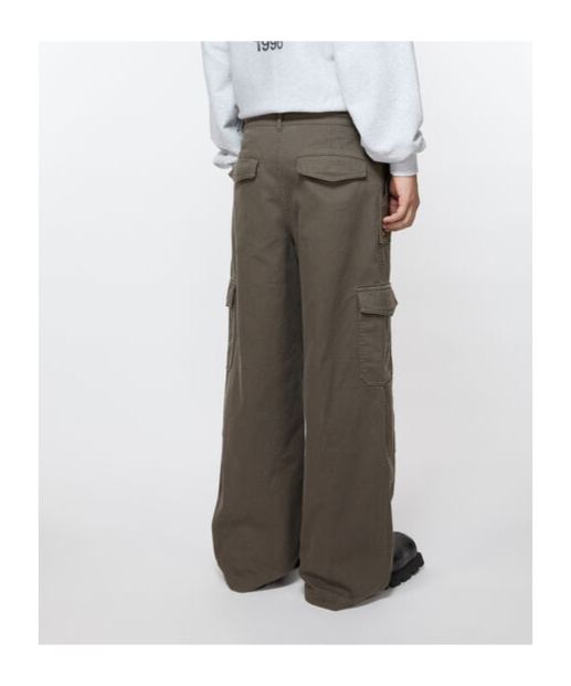 Acne Studios Twill Trousers In Brown