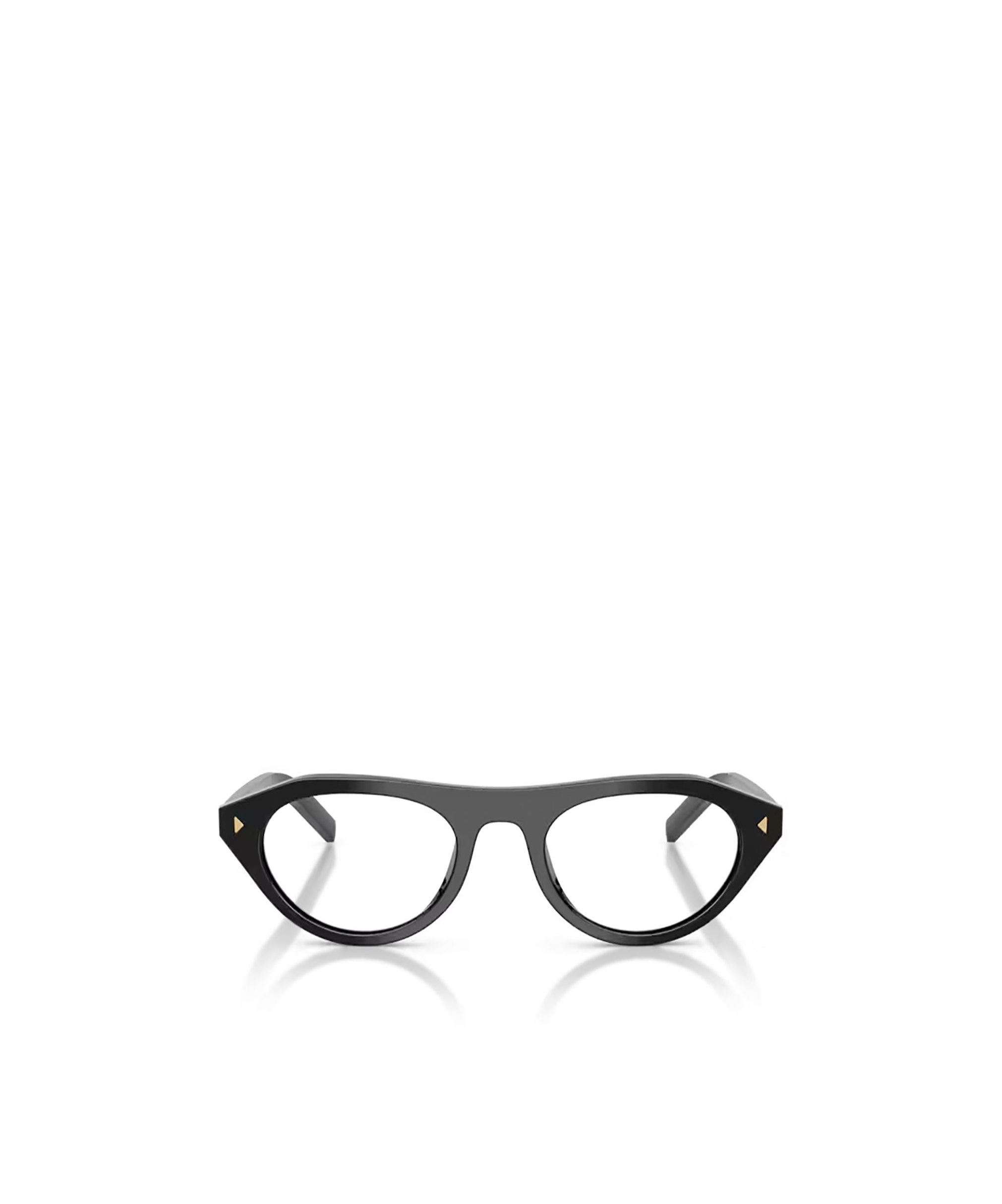 Prada Full Frame Plain Mirror In Black