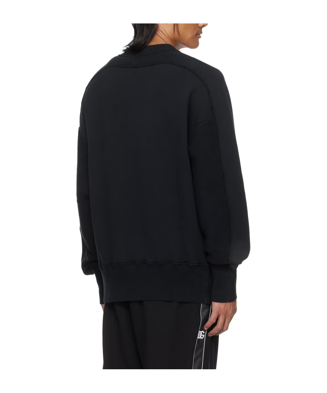 Dolce & Gabbana Marina V Neckwear In Black