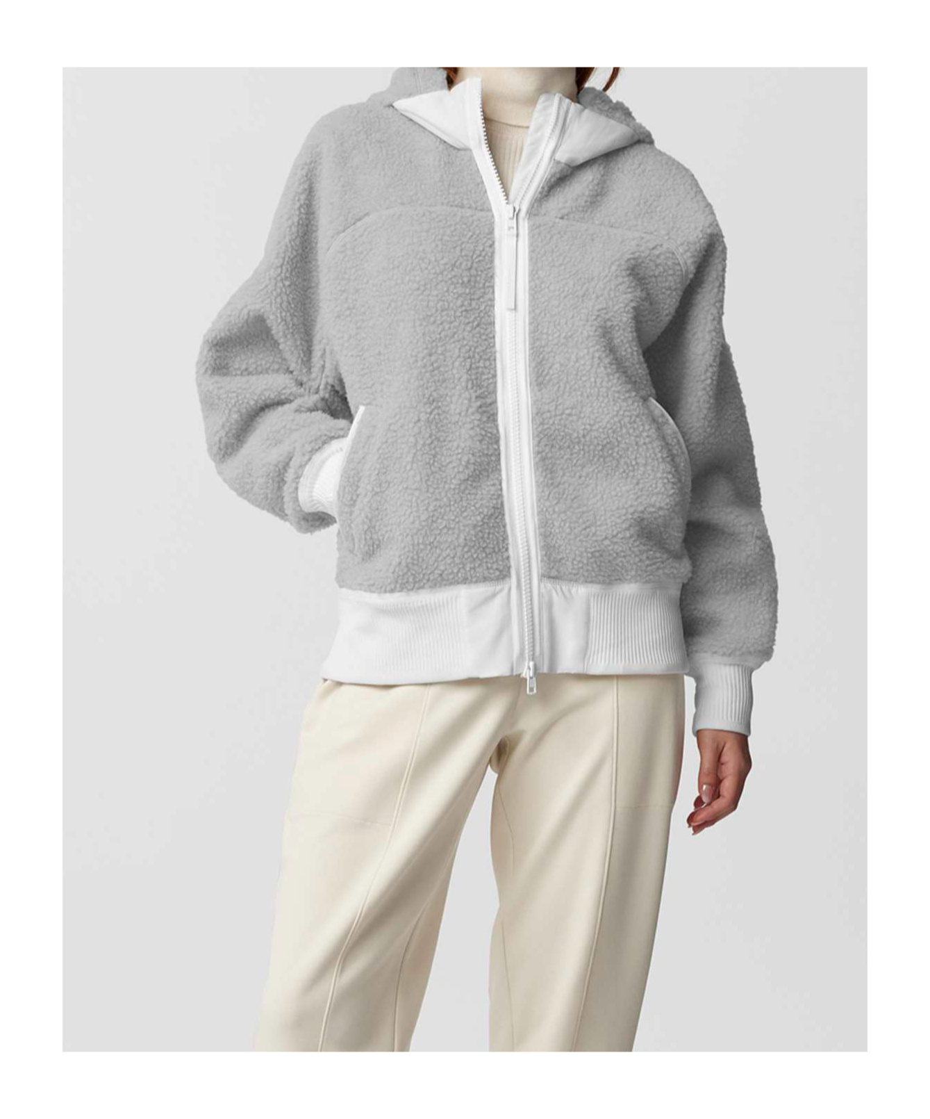 CANADA GOOSE HOODED CASUAL JACKET 