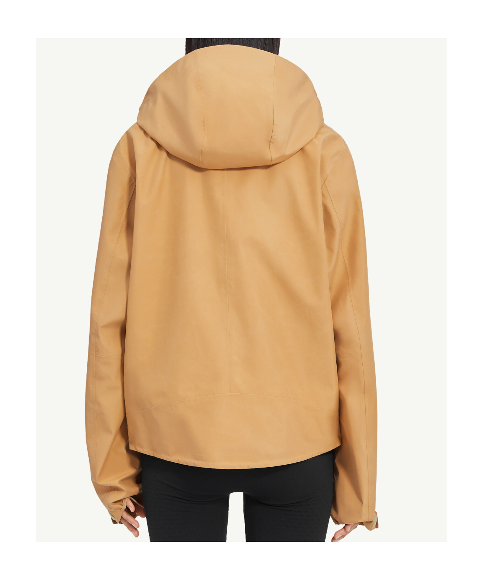 Shop Mm6 Maison Margiela Mm6 X Salomon Gore-tex Hooded Windbreaker In Nude