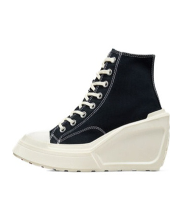 Converse 110mm Chuck 70 De Luxe Wedge Hi Sneakers In White