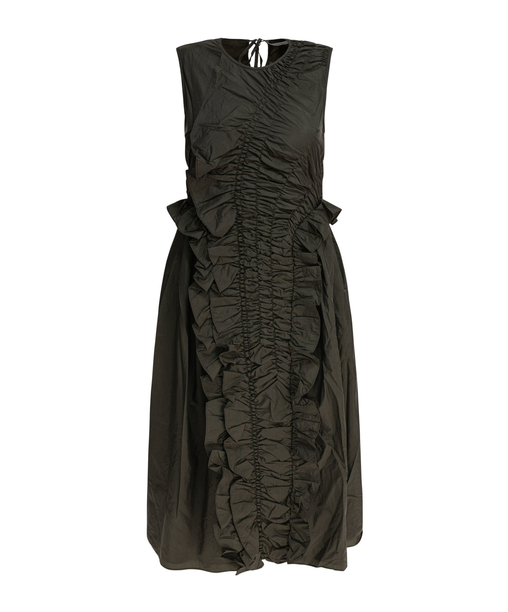 Cecilie Bahnsen Ruched-detailed Midi Dress