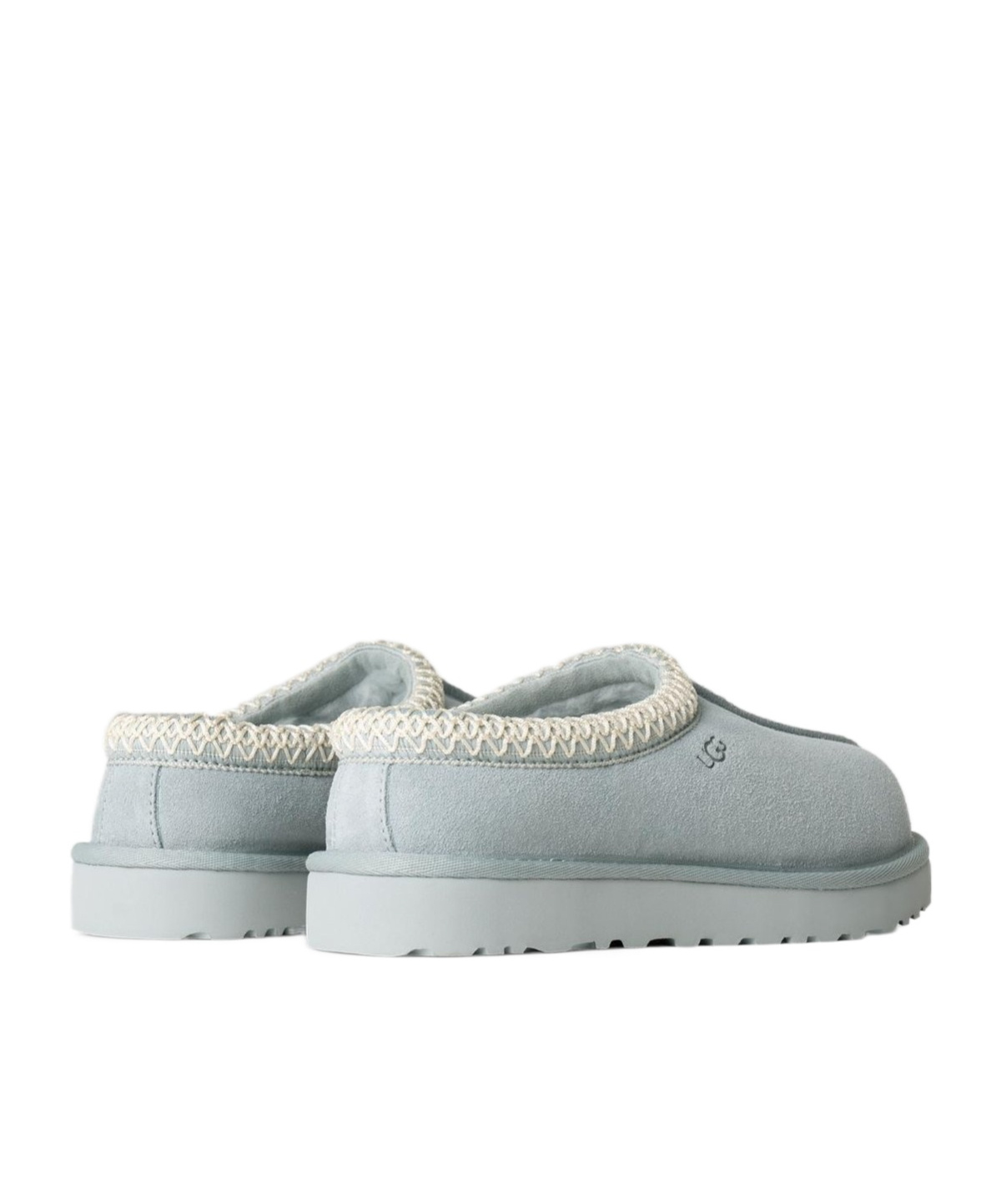 Shop Ugg Round Toe Mules In Gray