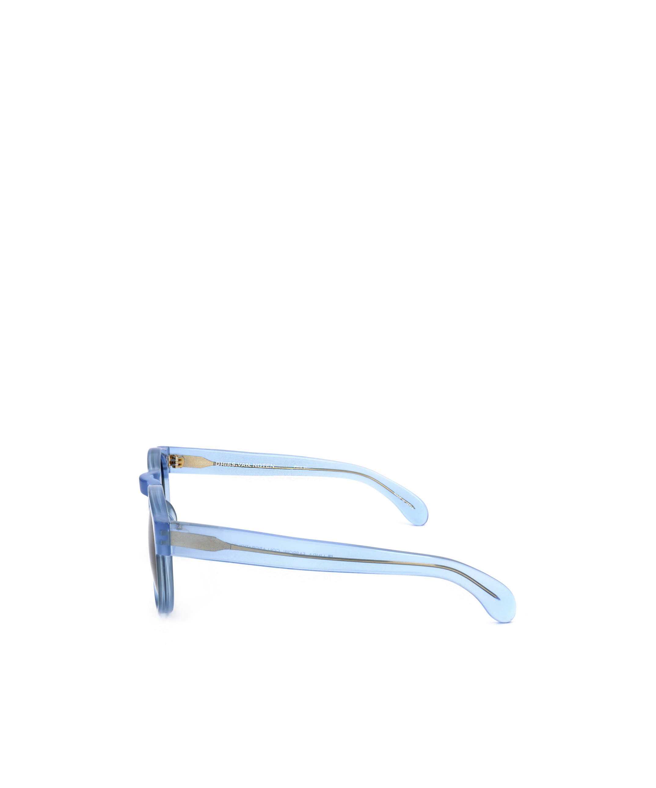 Dries Van Noten Linda Farrow X Round Frame Sunglasses
