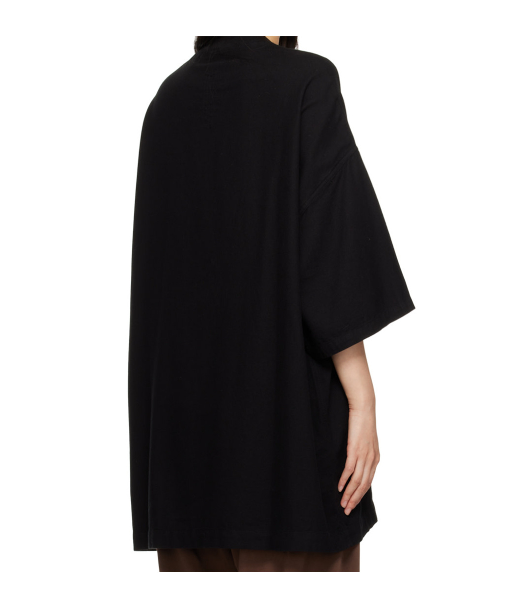 Rick Owens Drkshdw Short-sleeved T-shirt In Black