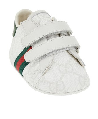 Gucci Sneakers With Allover Logo In White