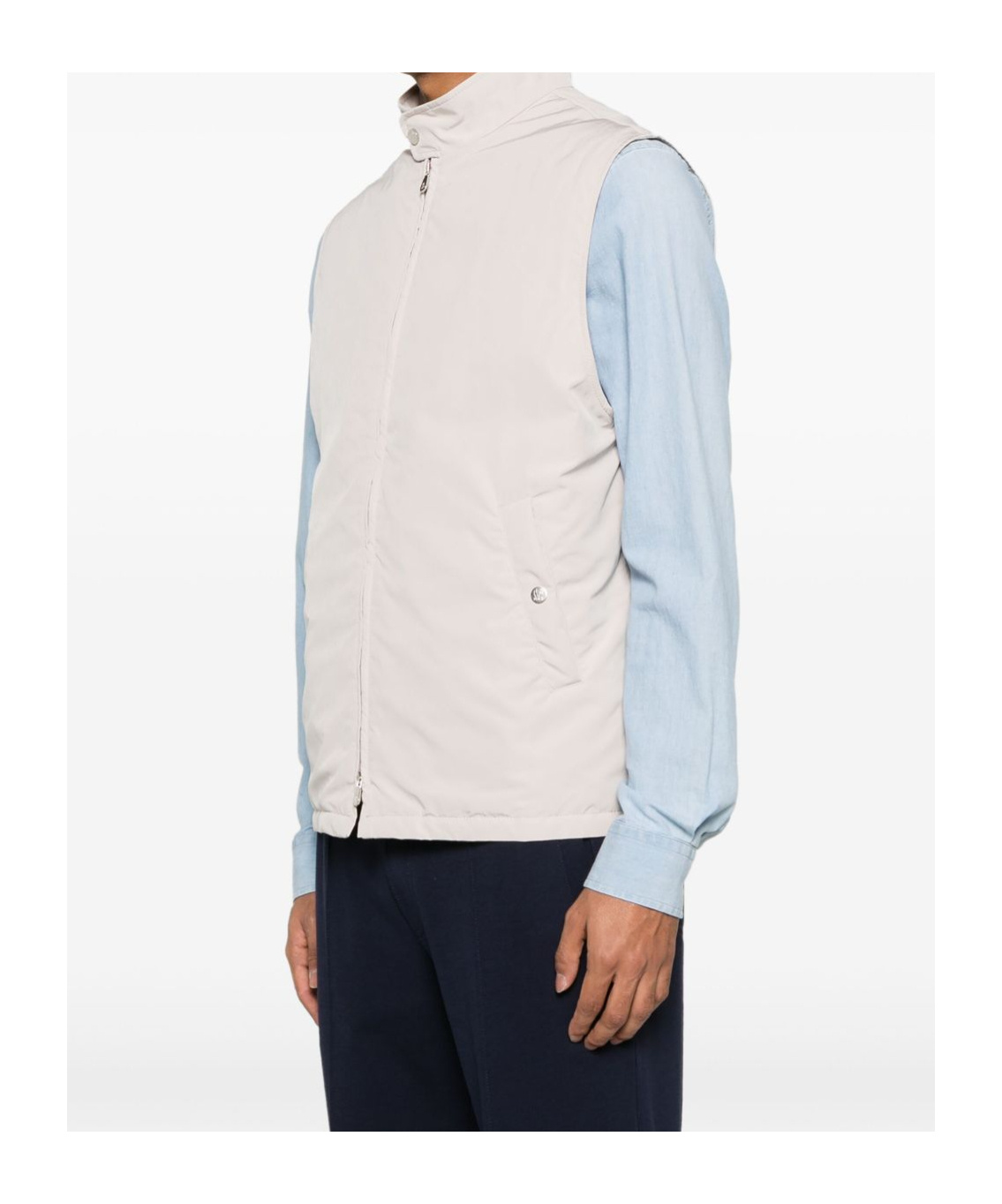 Brunello Cucinelli Water-resistant Gilet In White