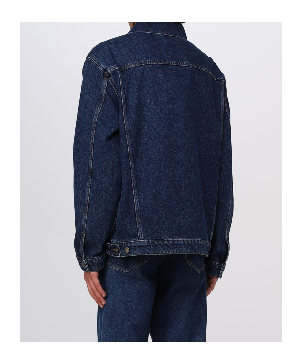 Y/project Classic Wire Jeansjacke In Black