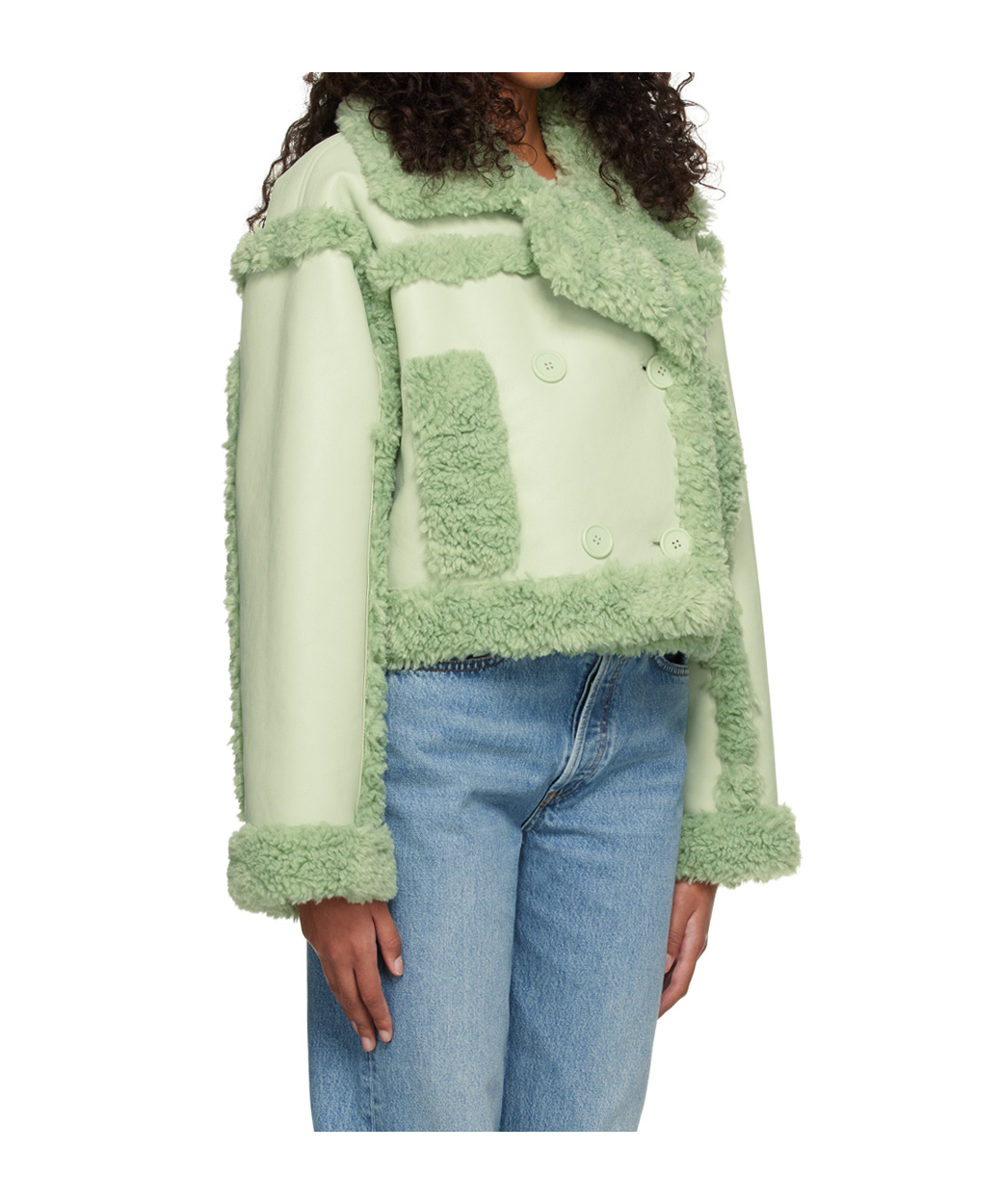 STAND STUDIO KRISTY IMITATION FUR JACKET