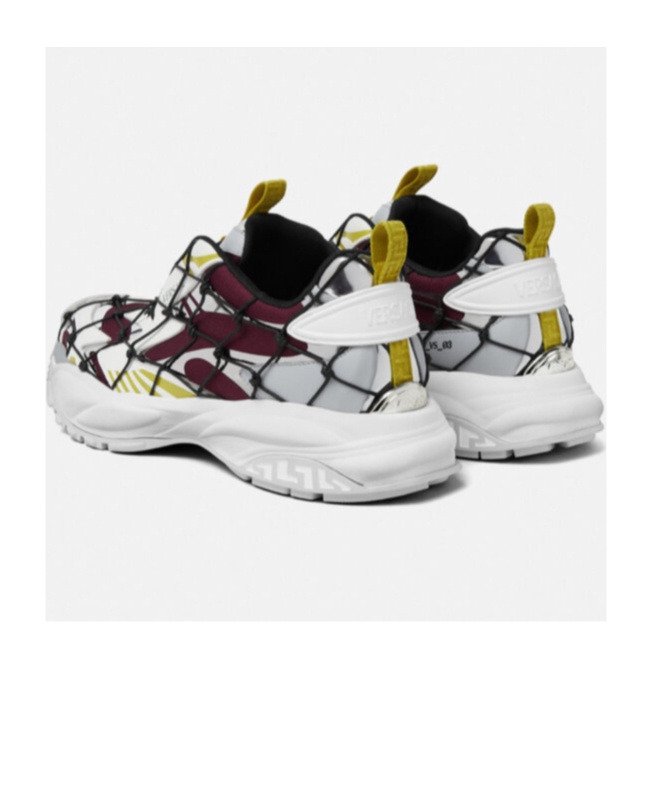 Versace Mercury M_vs_03 Sneakers In White