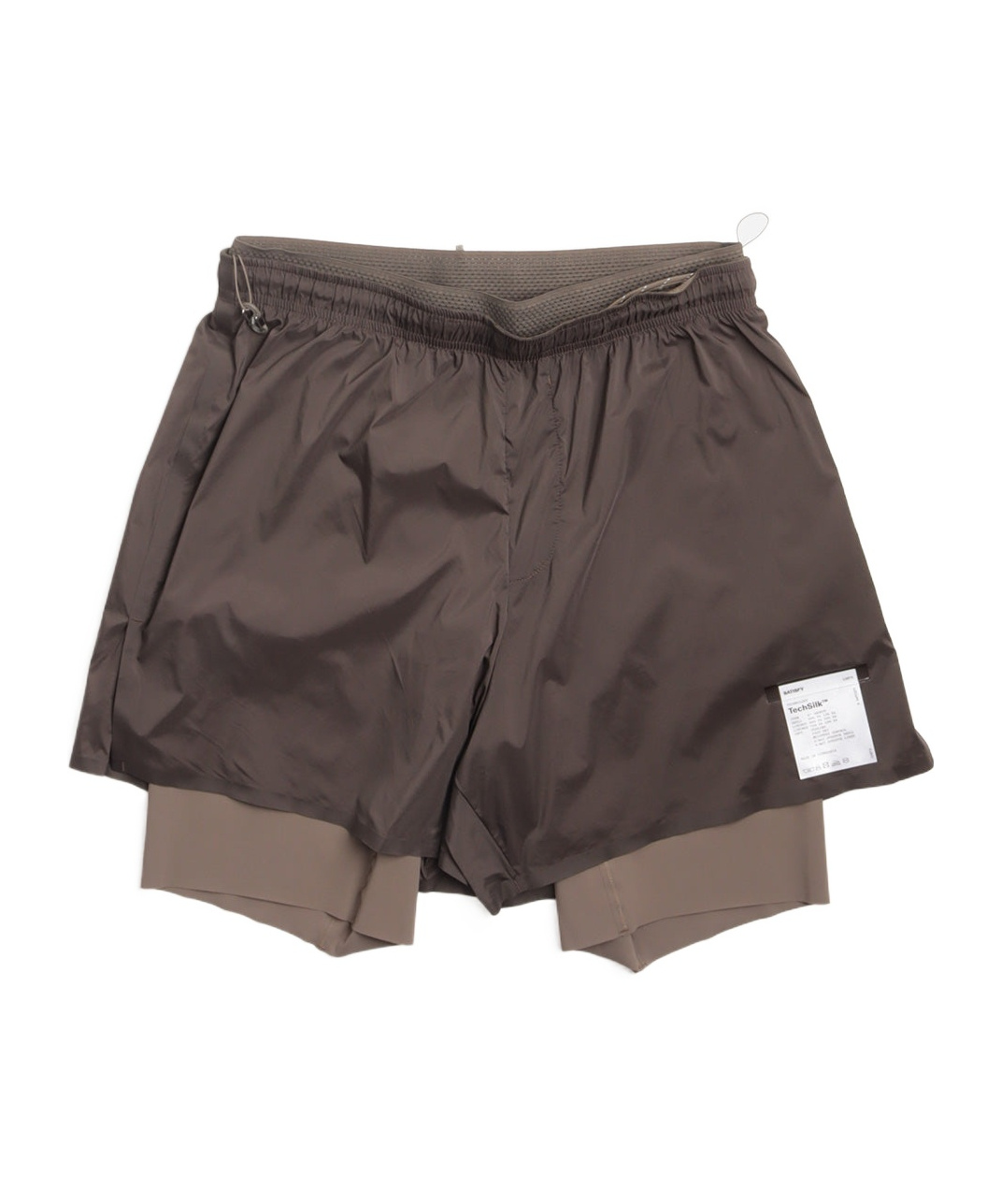 Satisfy Drawstring Shorts In Brown