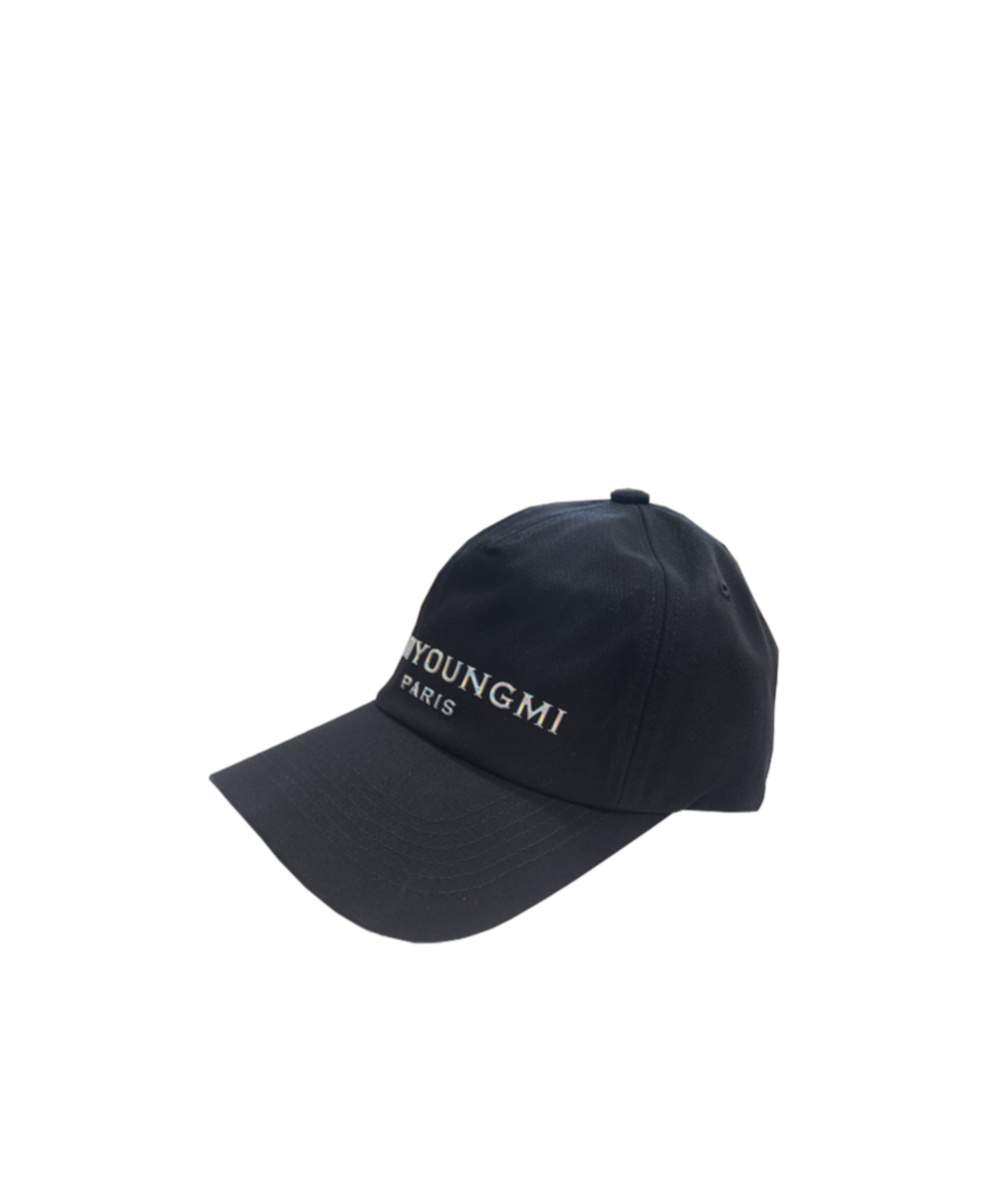 Wooyoungmi Embossed Logo Ball Cap In Black