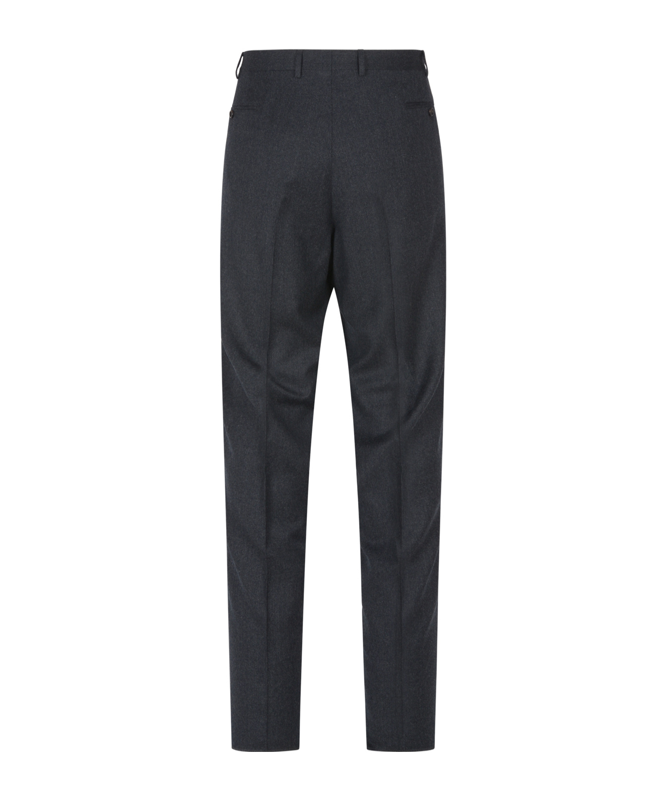 Canali Belt Loop Track Pants In Black