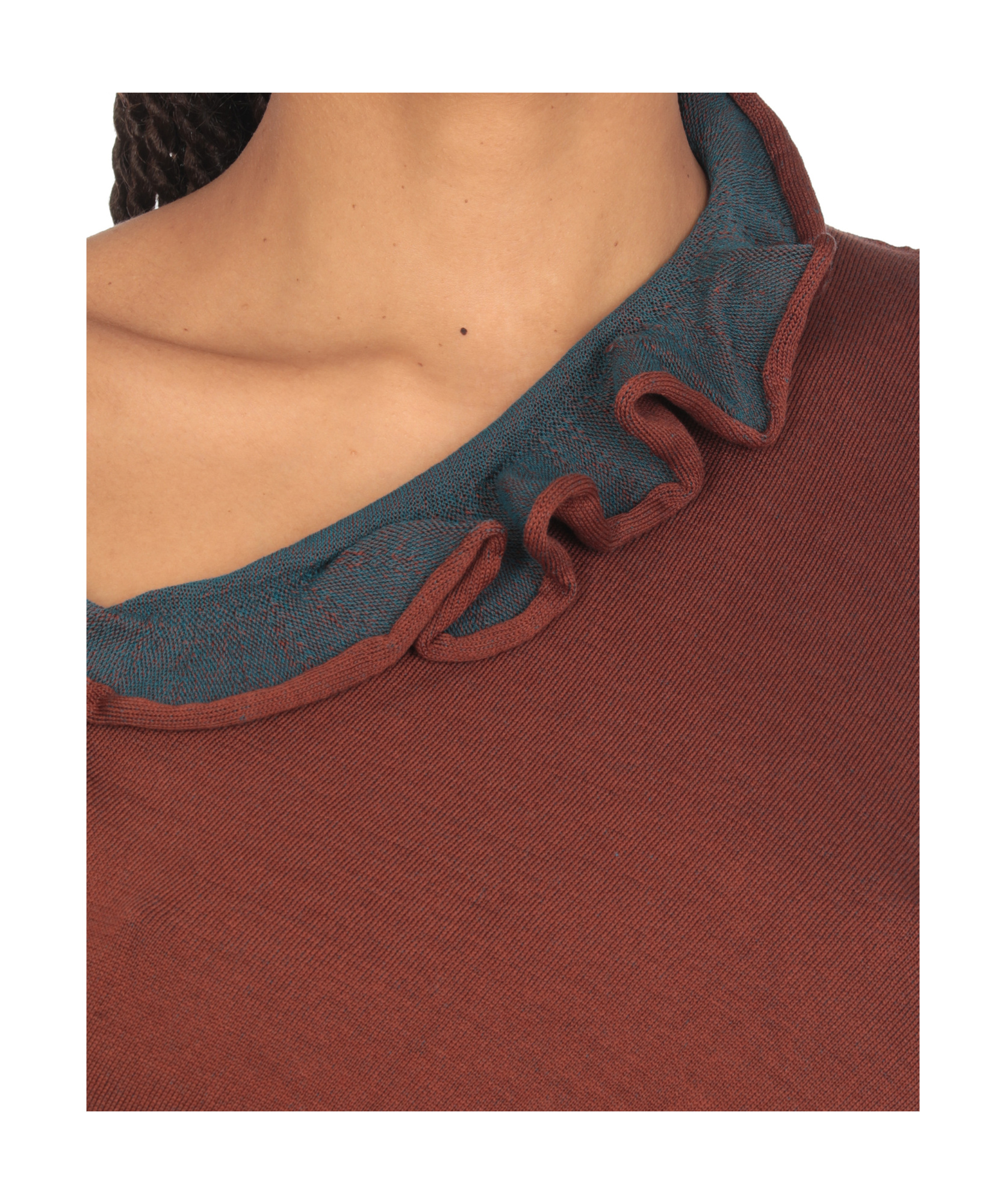 Shop Dries Van Noten Ruffle Detail Camisole In Brown