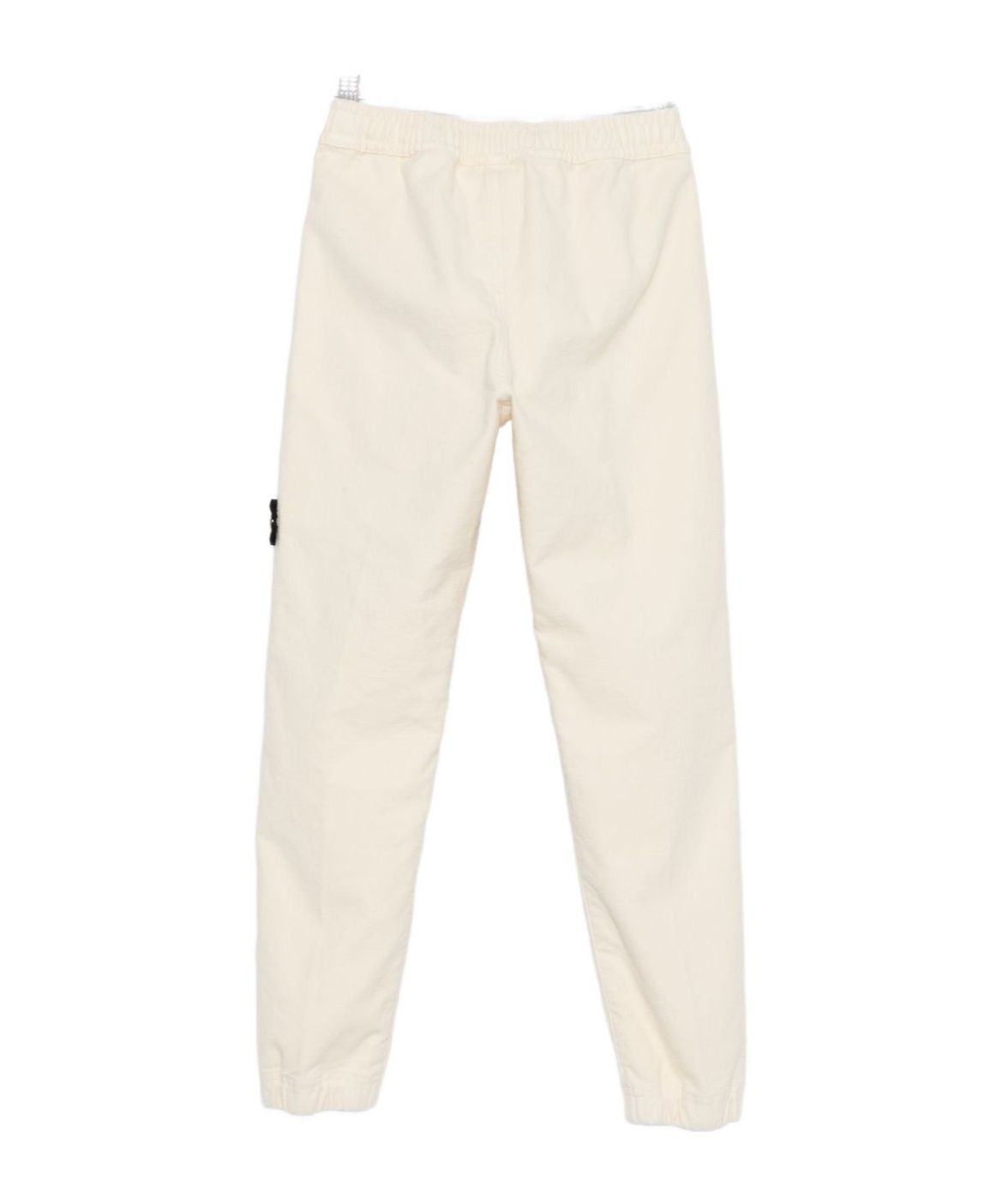 Stone Island Elastic Waist Sweatpants In Gray