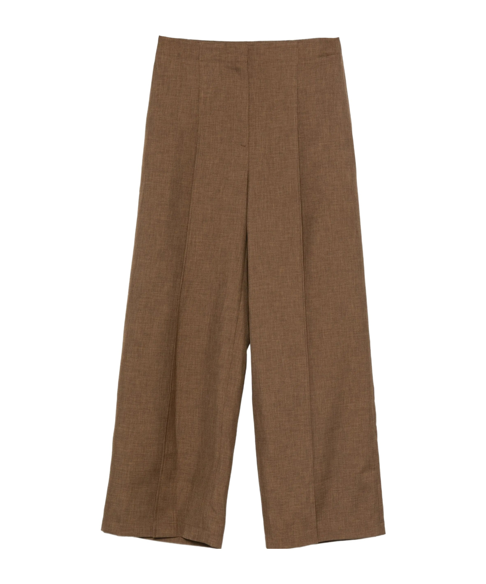 Theory Deep Plt Pant.city T Clothing In Brown