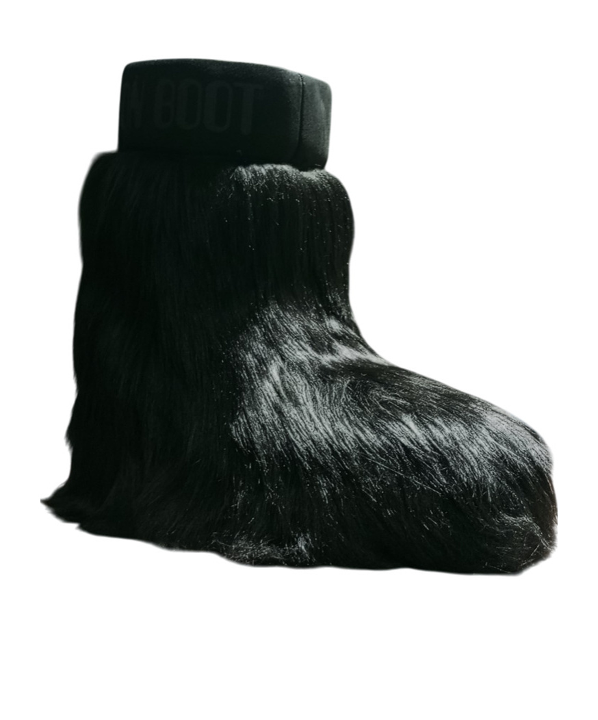 Moon Boot Mid Icon Yeti Ankle Boots In Black