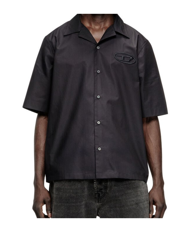 Diesel S-mac-pcal Shirt In Black