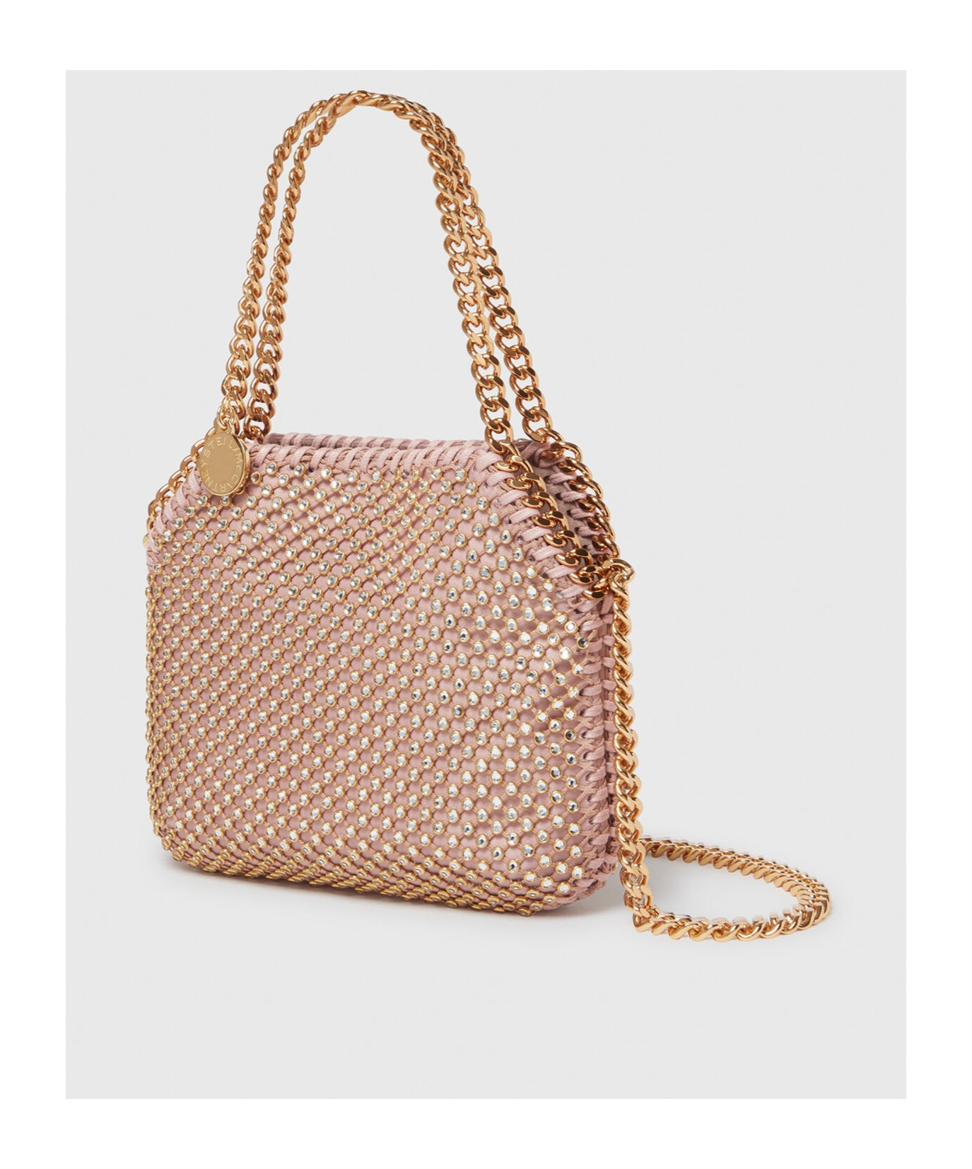 Stella Mccartney Falabella Lead-free Crystal Mesh Mini Shoulder Bag