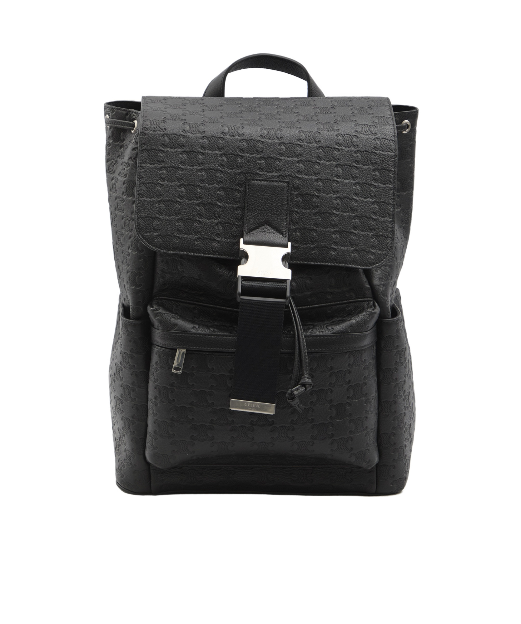 Celine Flip Backpack In Black