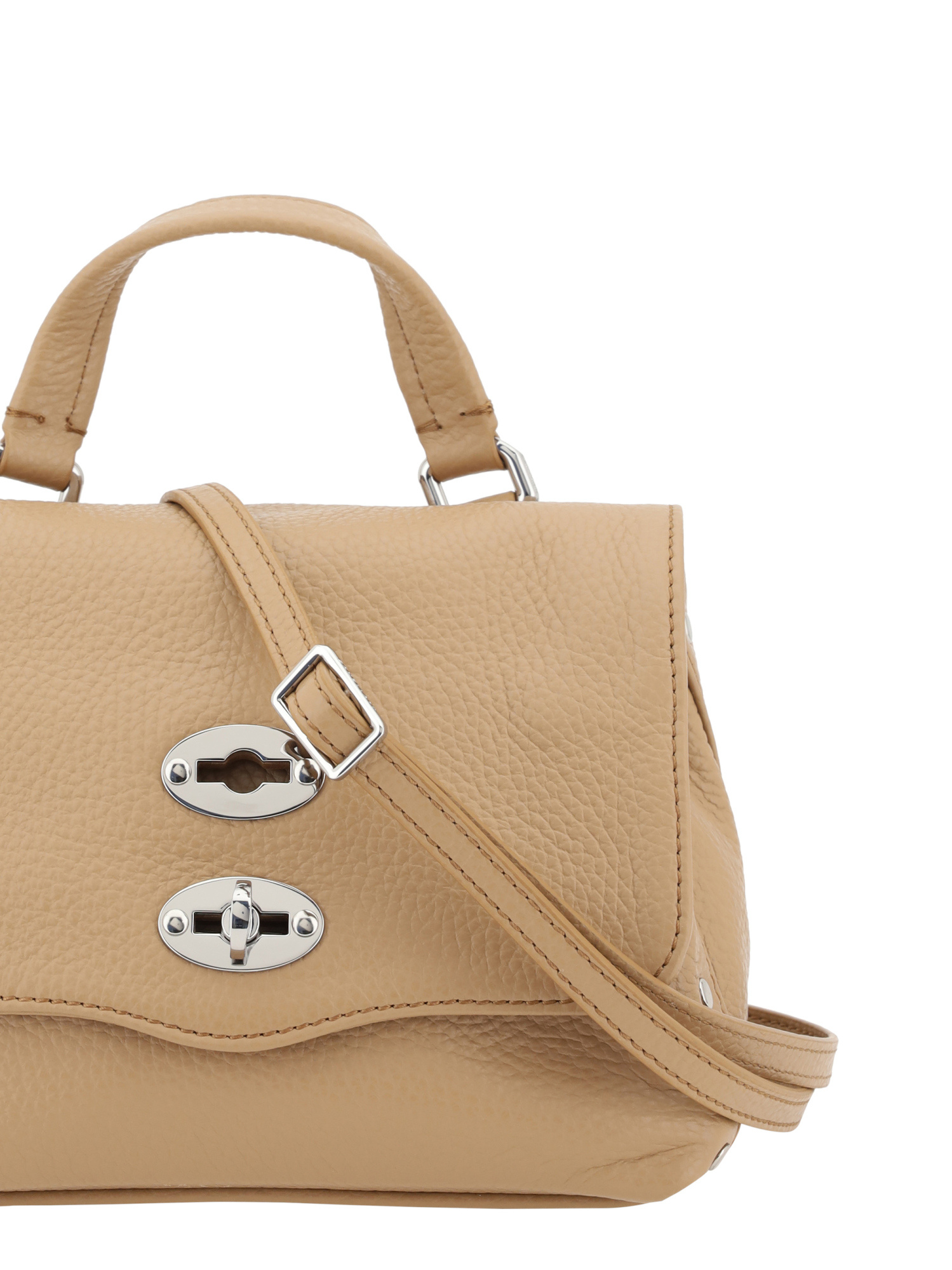Zanellato Postina Daily Shoulder Bag In Nude
