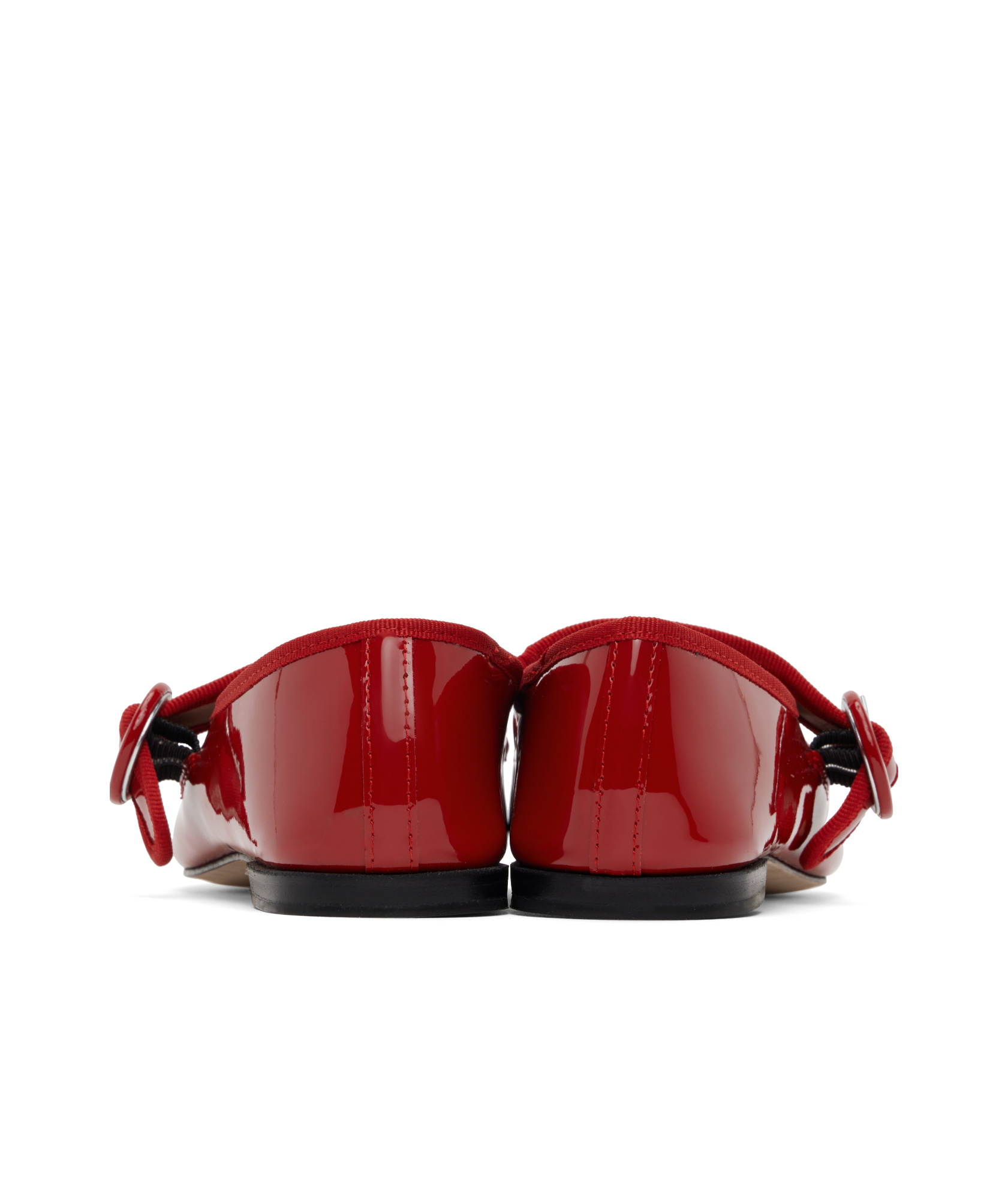 Repetto Georgia Mary Janes In Red