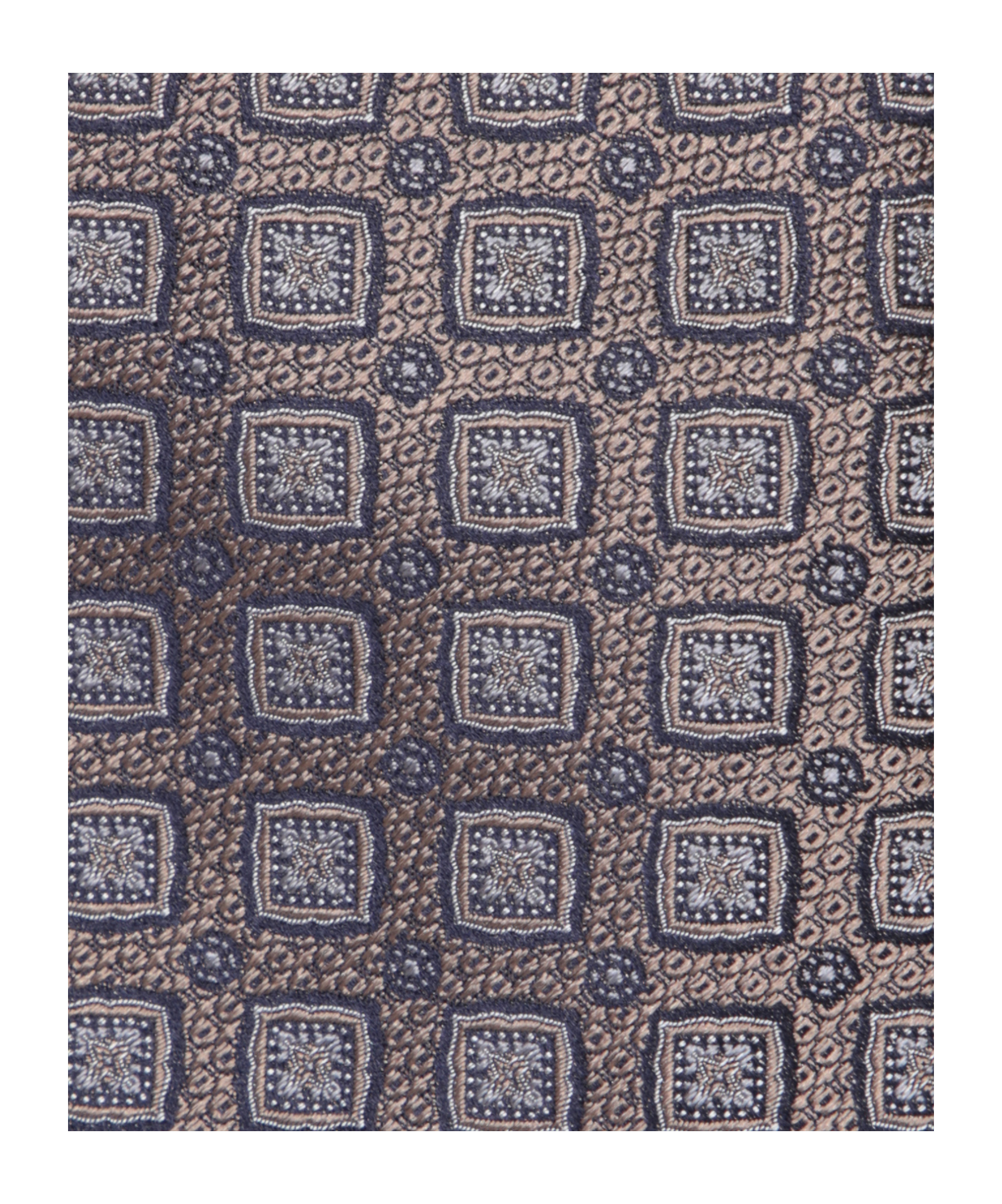 BRUNELLO CUCINELLI PATTERNED-JACQUARD SILK TIE