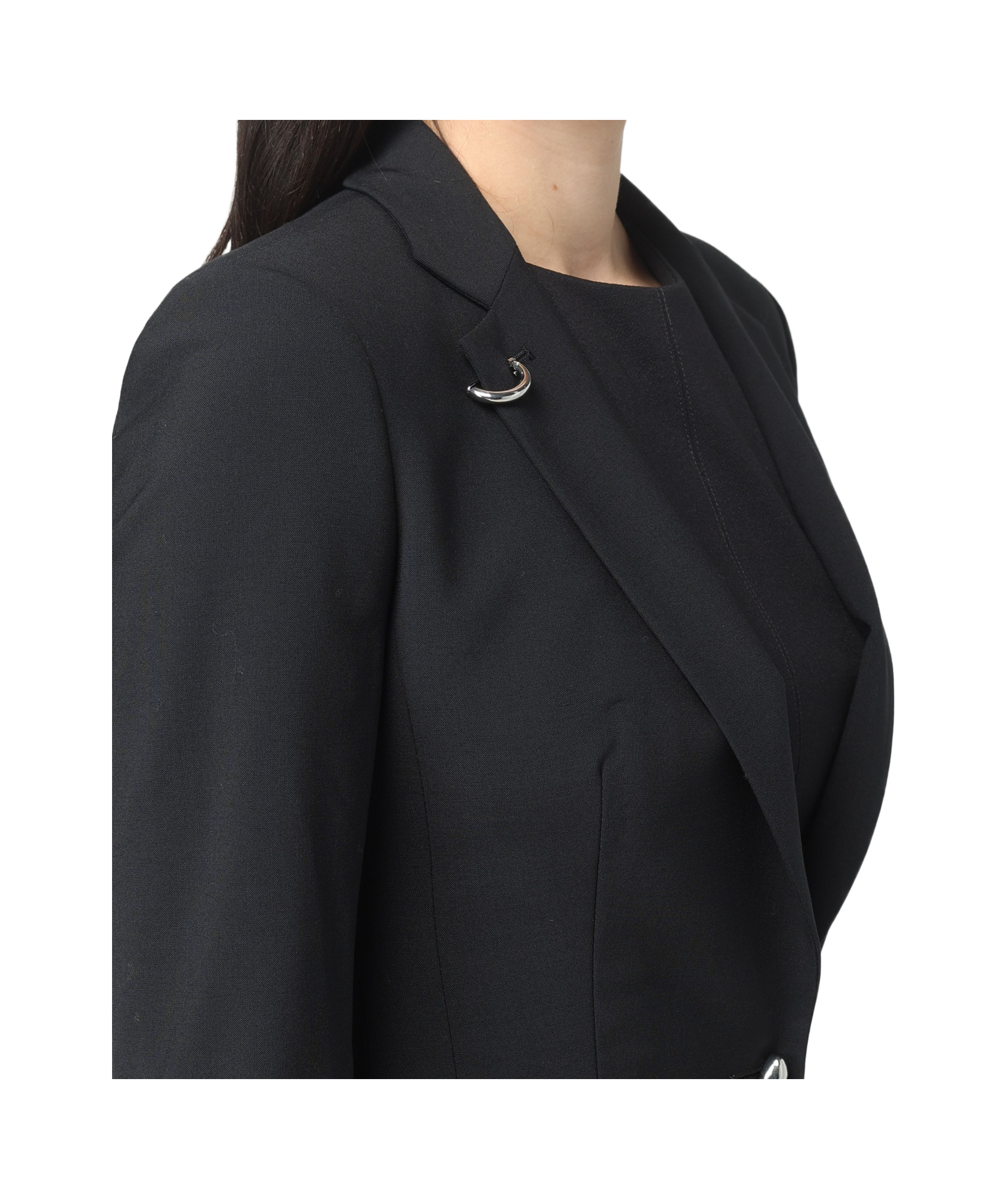 Dondup Single-breasted Blazer In Black