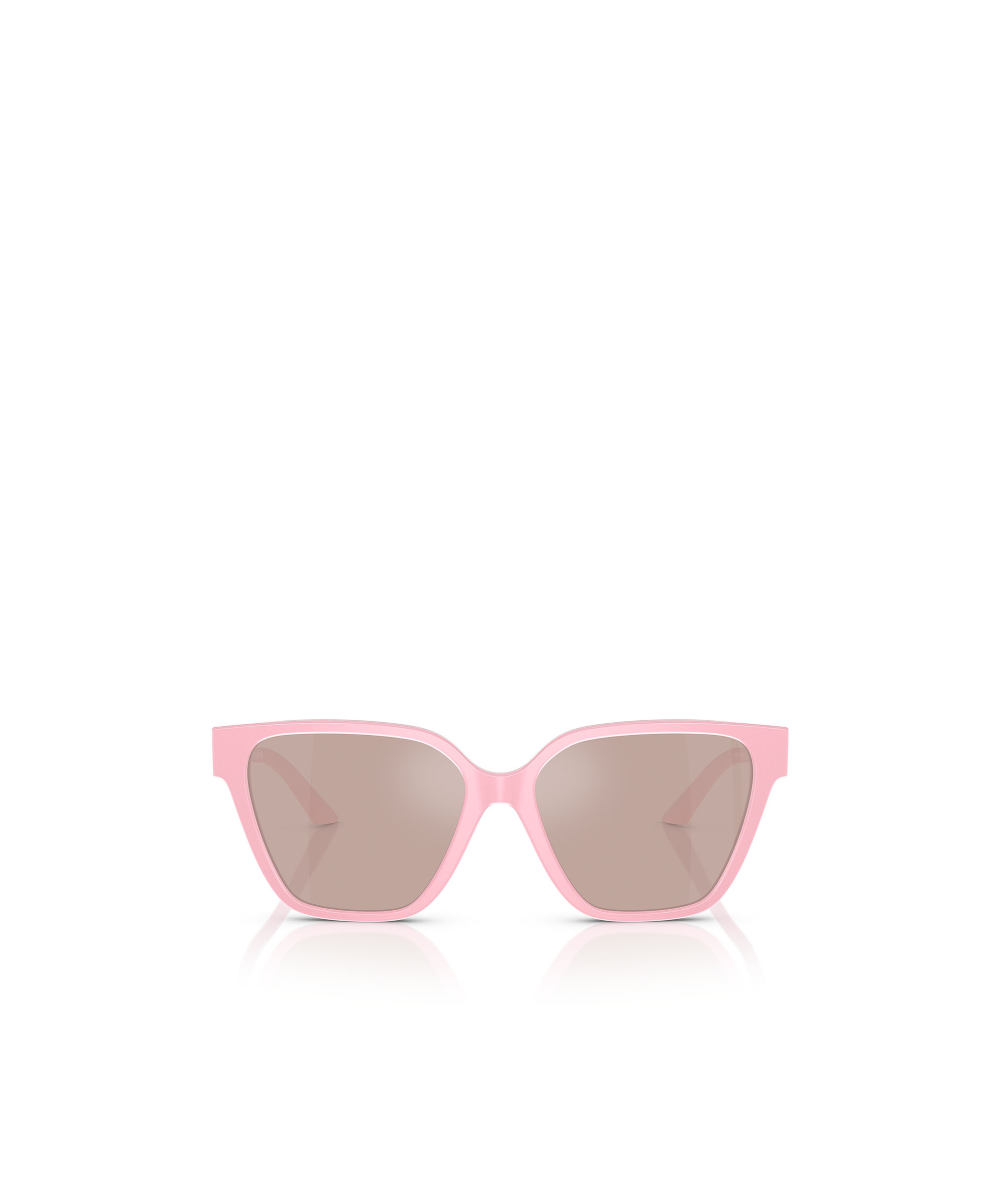Versace 56mm Butterfly Sunglasses In Nude