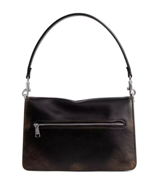 Coach Chain Tabby Shoulder Bag In Loved Leather