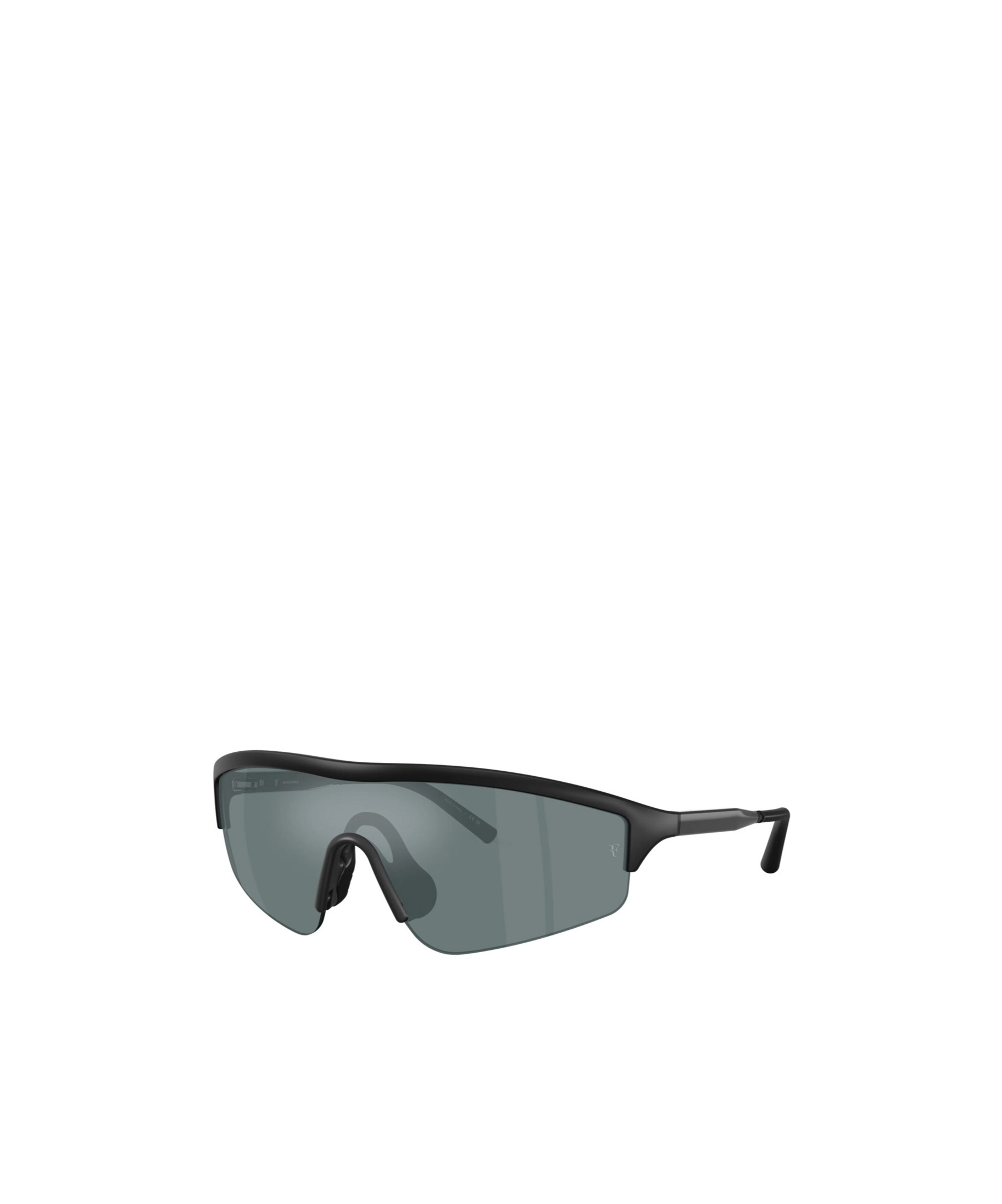 Oliver Peoples Ov5560s R-7 Collezione By Roger Federer 70016g Nero Semi Opaco Sunglasses In Gray
