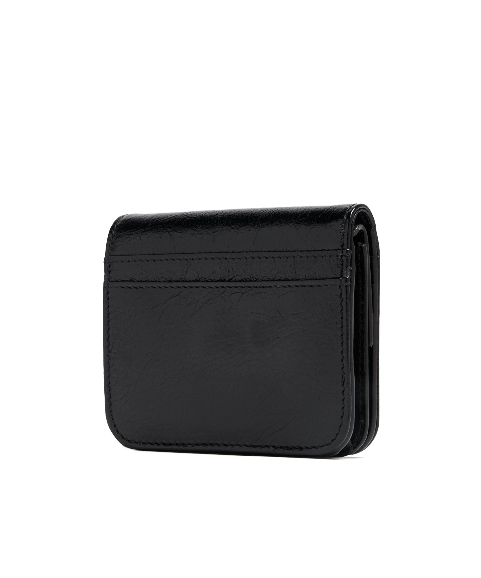 Balenciaga Snap Wallet In Black