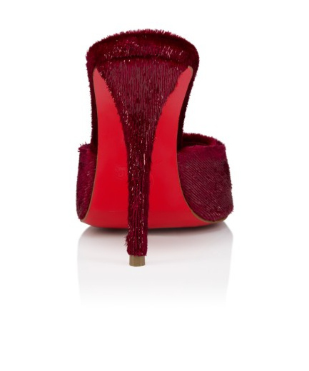 Christian Louboutin Open-toe High-heeled Sandals In Red