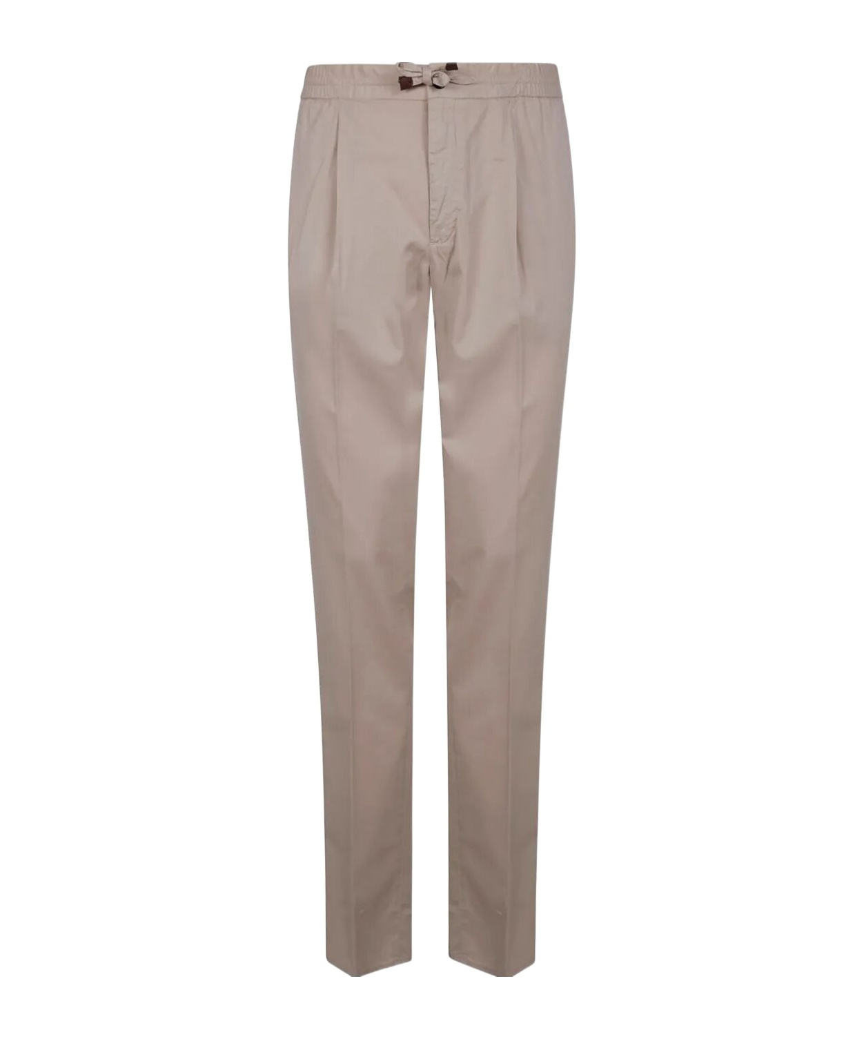 Incotex Pleated Pants In Nude