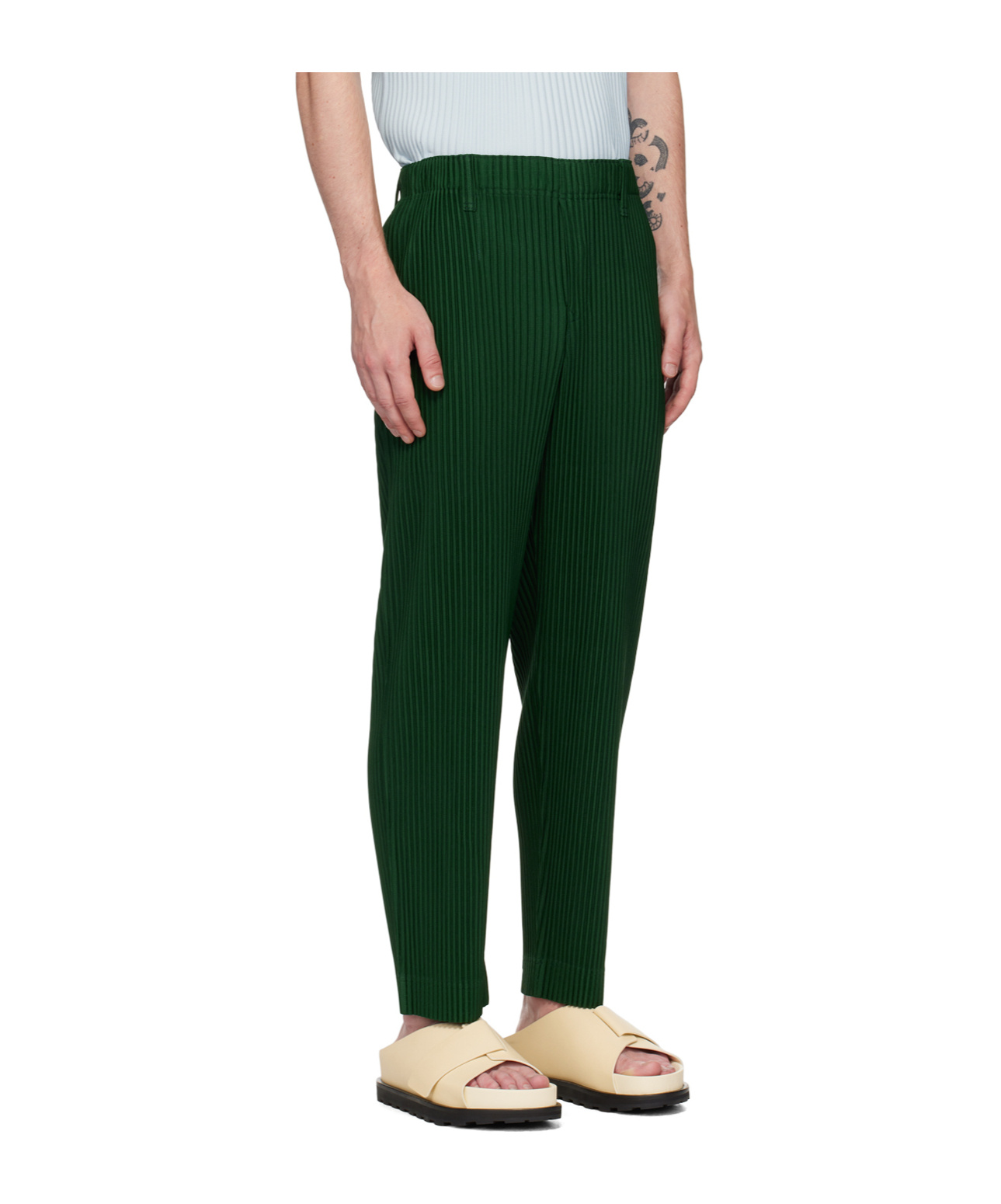ISSEY MIYAKE PLEATED TROUSERS