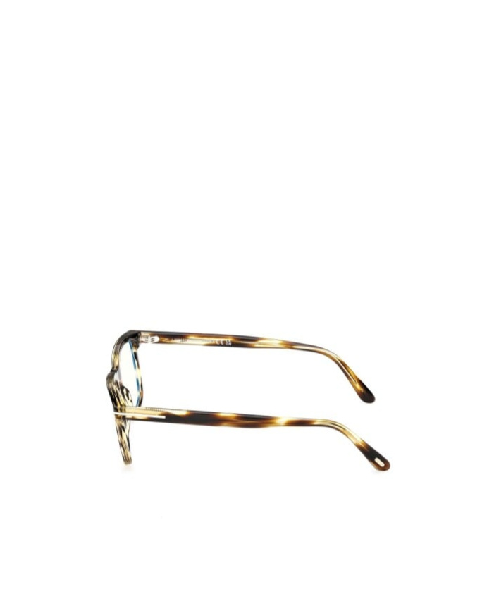 Tom Ford Eyewear Square Frame Glasses In Brown