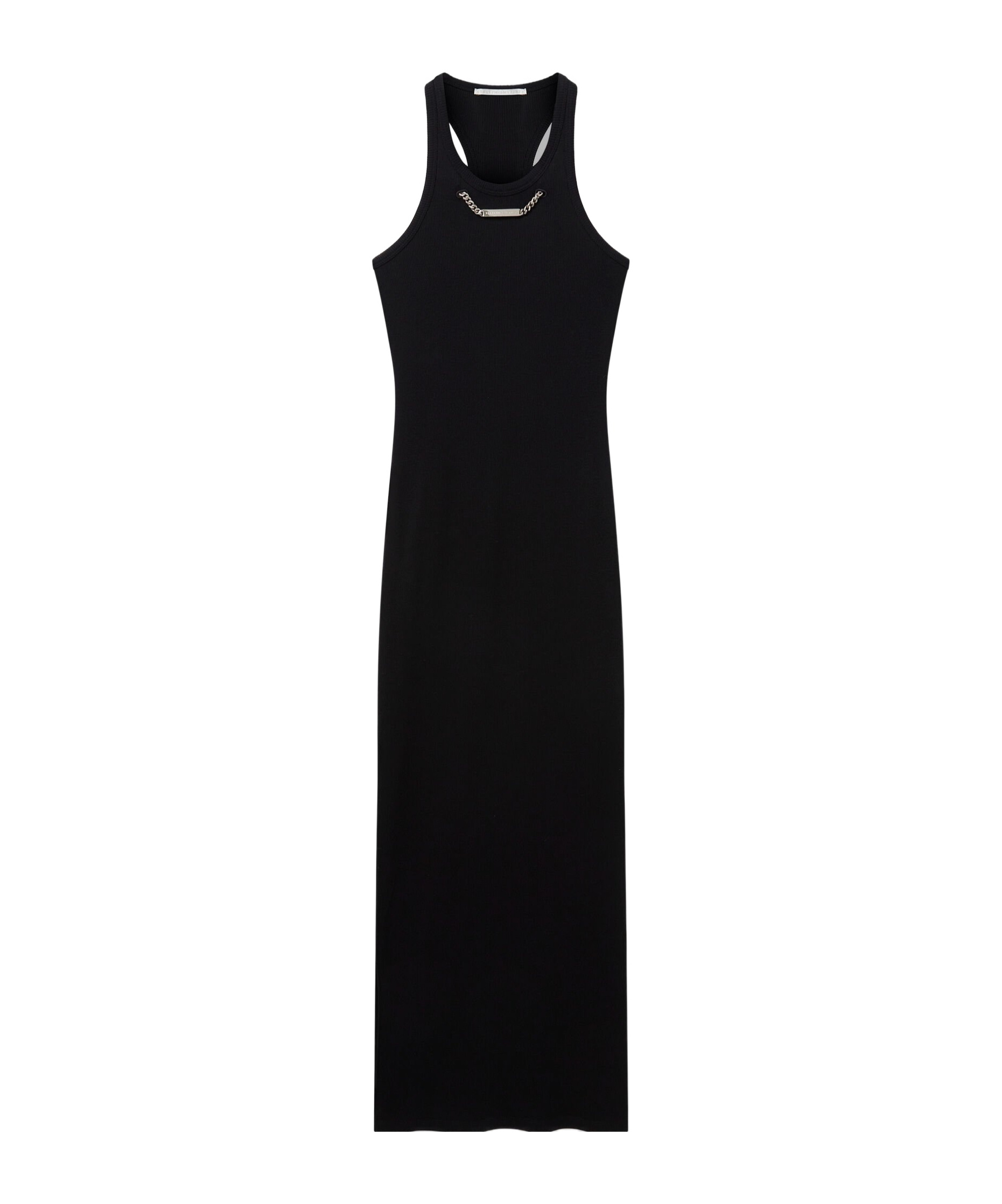 Stella Mccartney Chain Tank Dress In Black