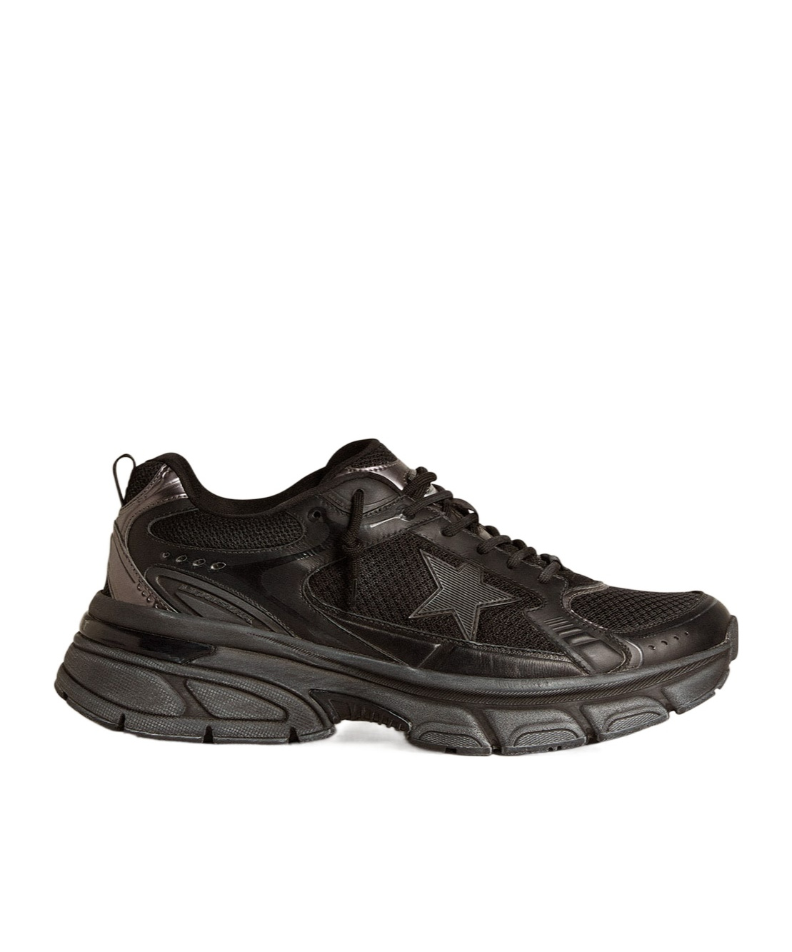 Golden Goose Sneakers Lightstar In Black