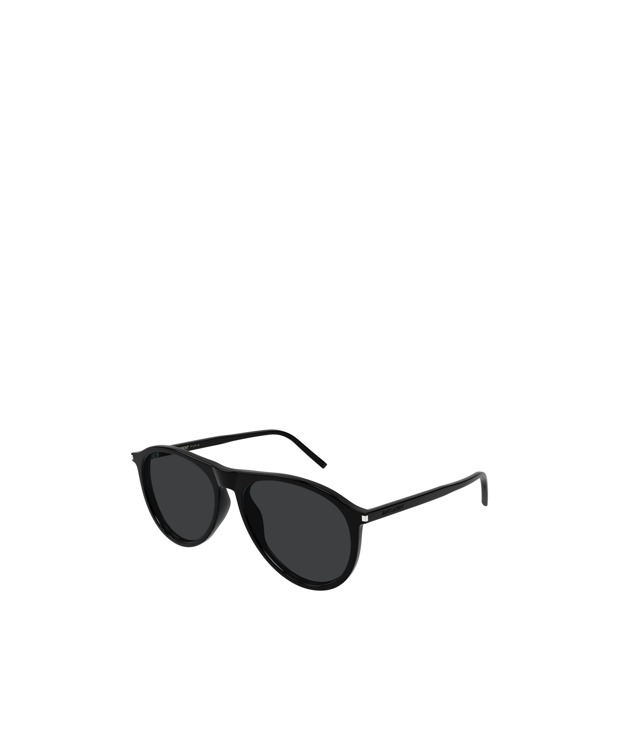 Saint Laurent Eyewear Aviator Sunglasses In Black